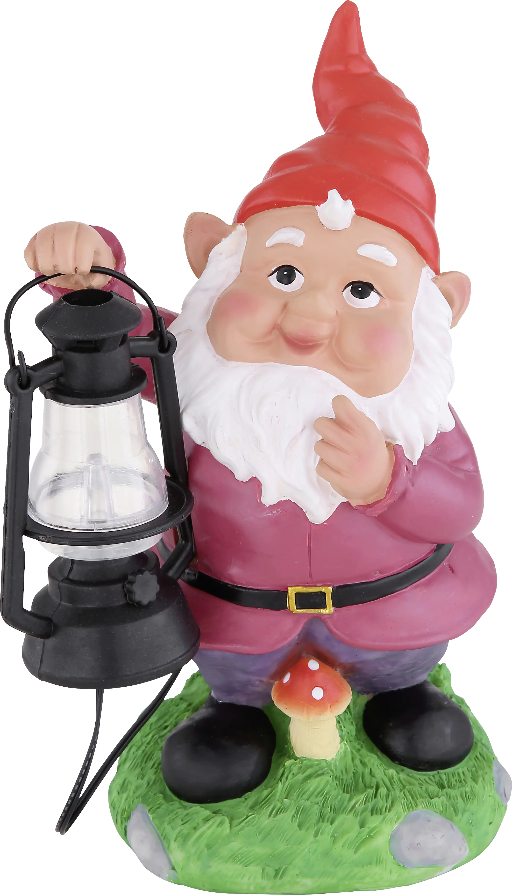 Globo LED Solarleuchte Gartenzwerg bunt warmweiß