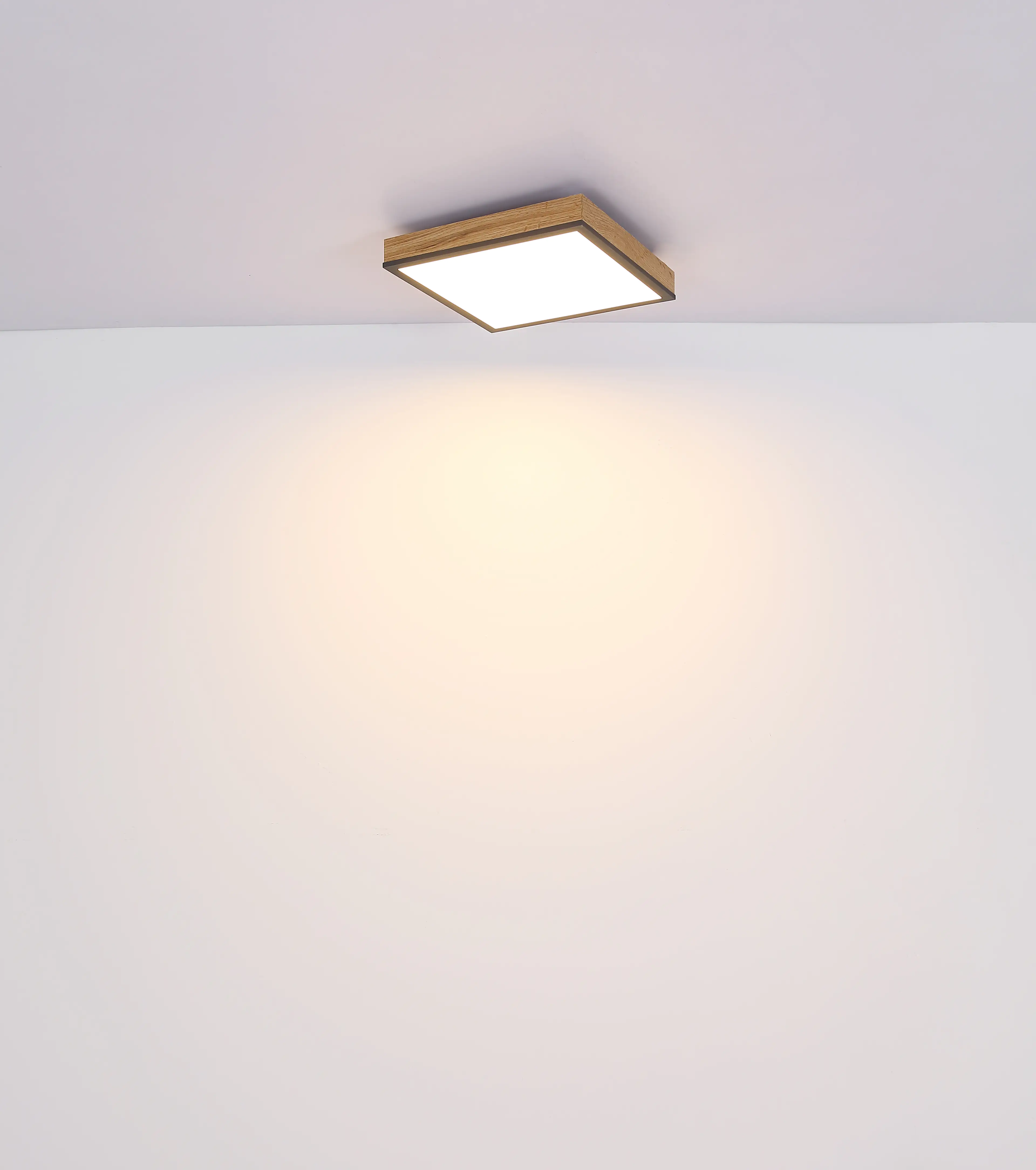 9007371418992_5 Globo LED Deckenleuchte Doro gaphit-eiche 45 x 45 cm
