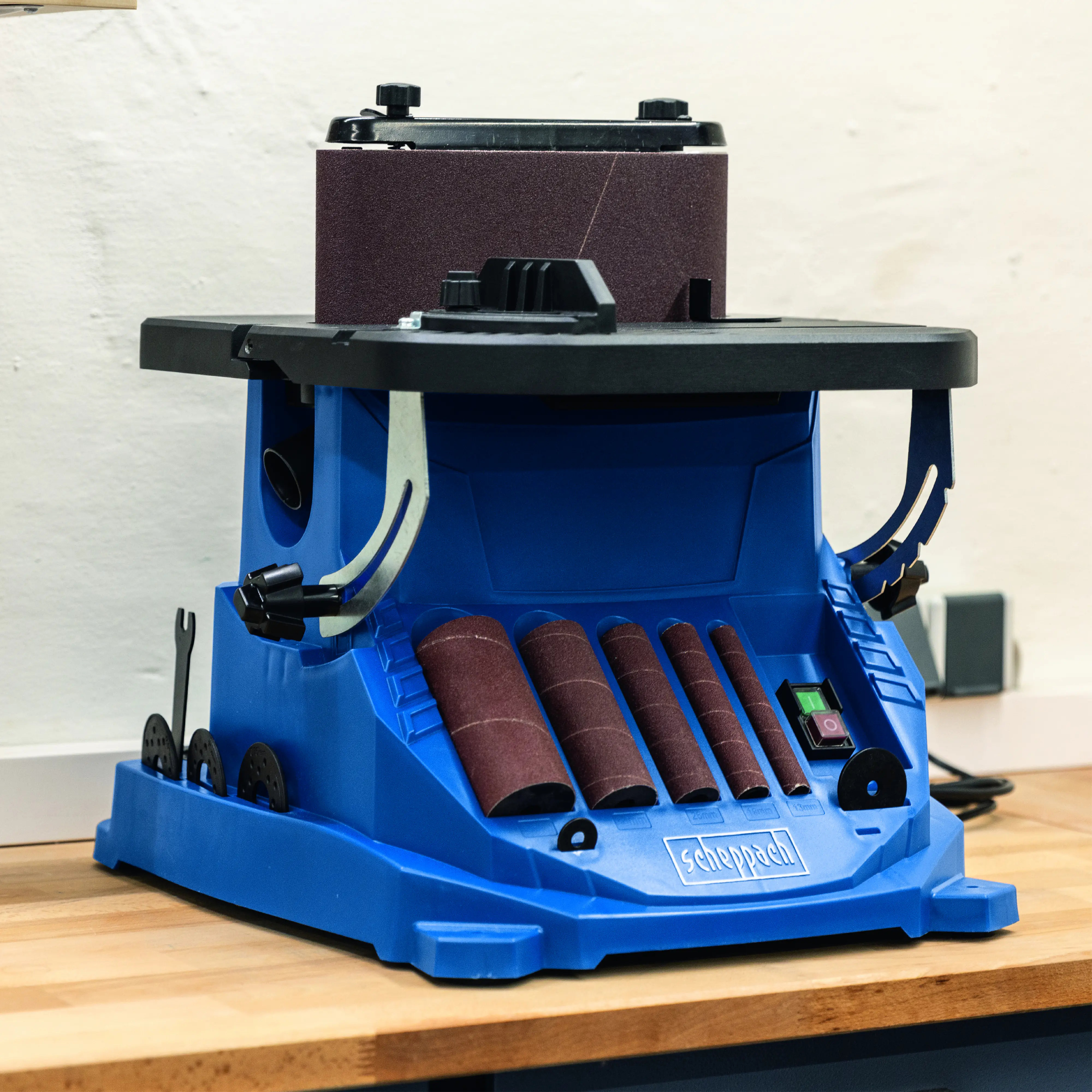 Scheppach Oszillierender Kanten-, Band- und Spindelschleifer OSM600