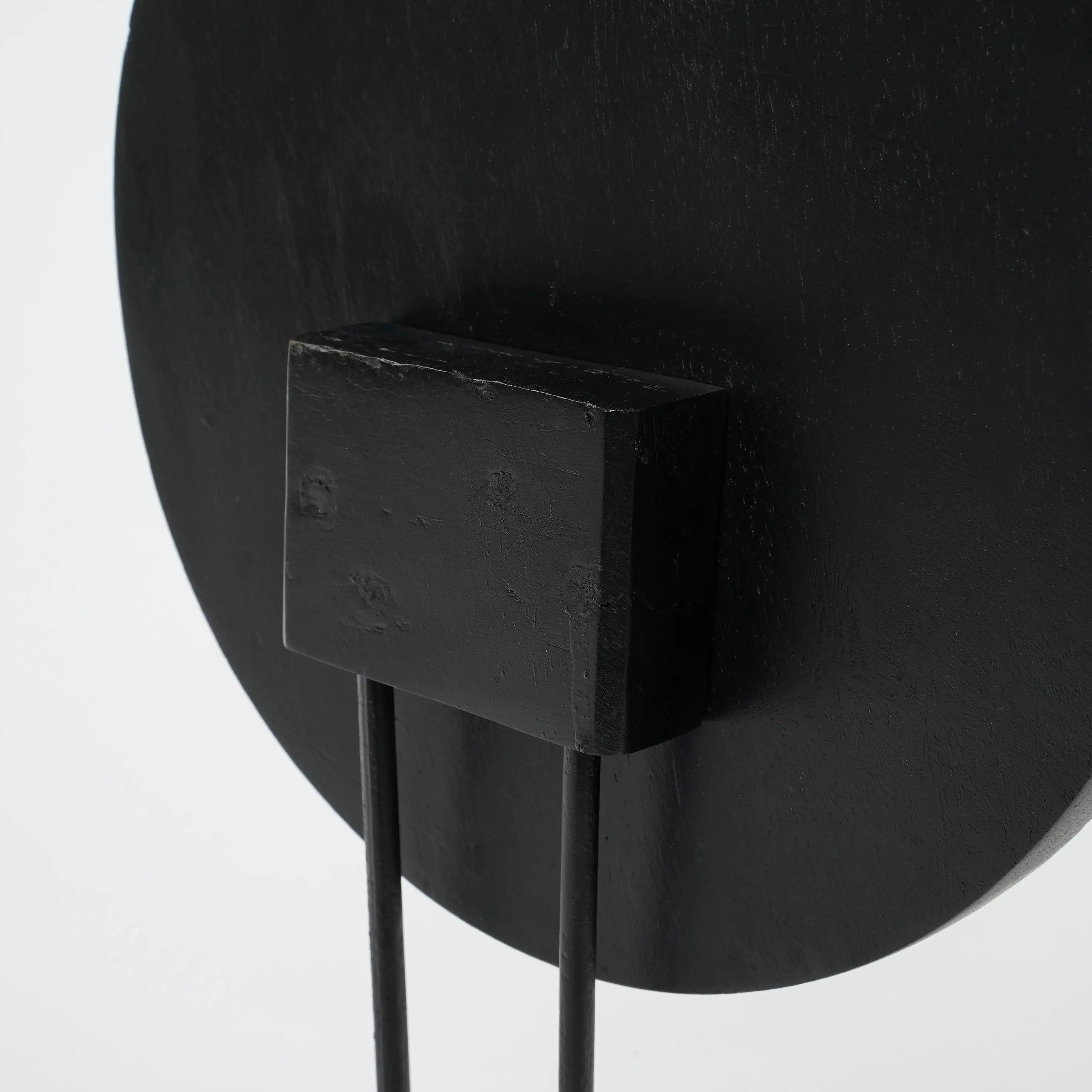 Mica Dekoration Objekt Danae schwarz 25 x Ø 40 cm