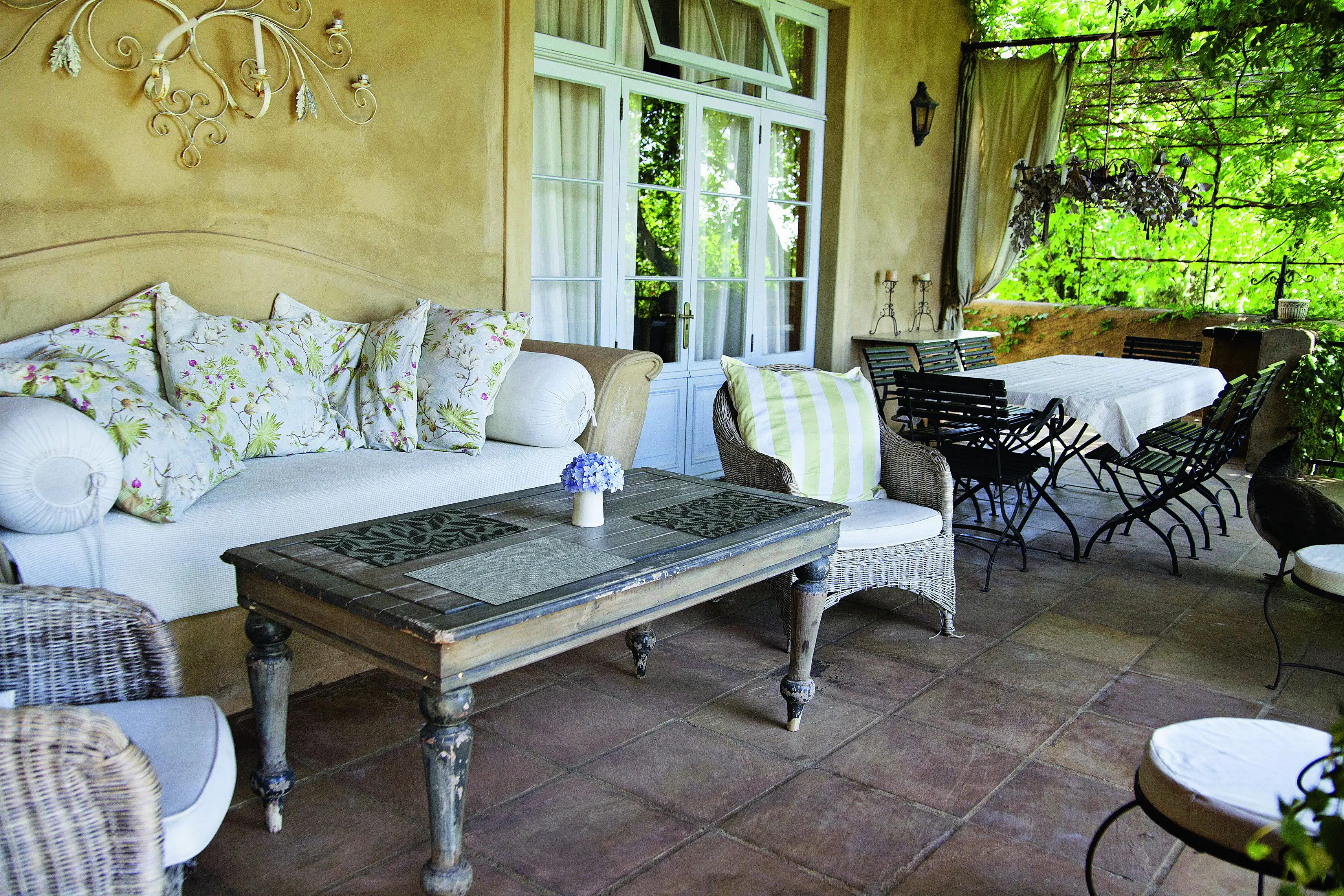 d-c-table® Tischset Catania Flower 30 x 45 cm, perlgrau