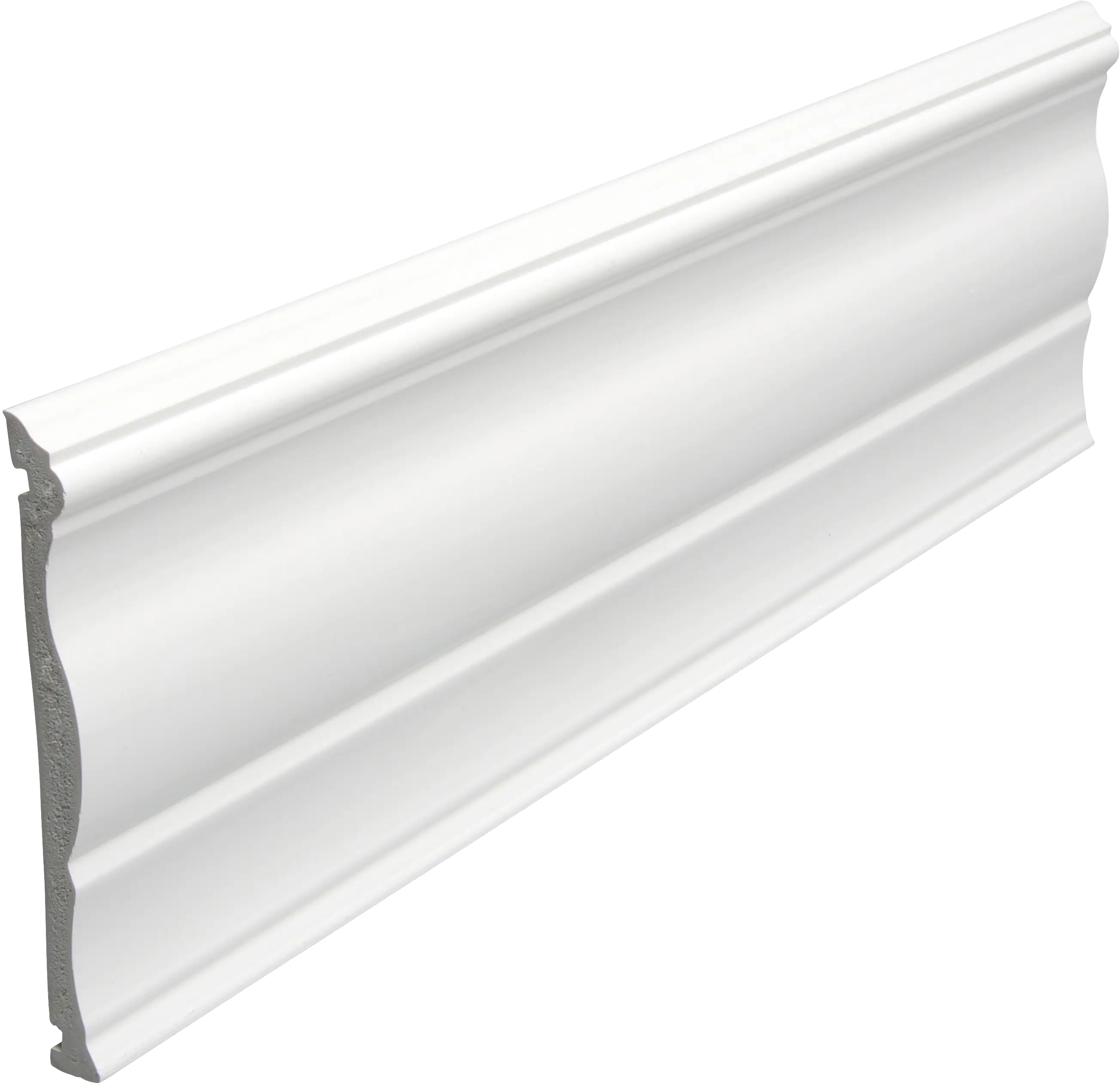 Primo Fußleiste 2500 x 120 x 12 mm weiß