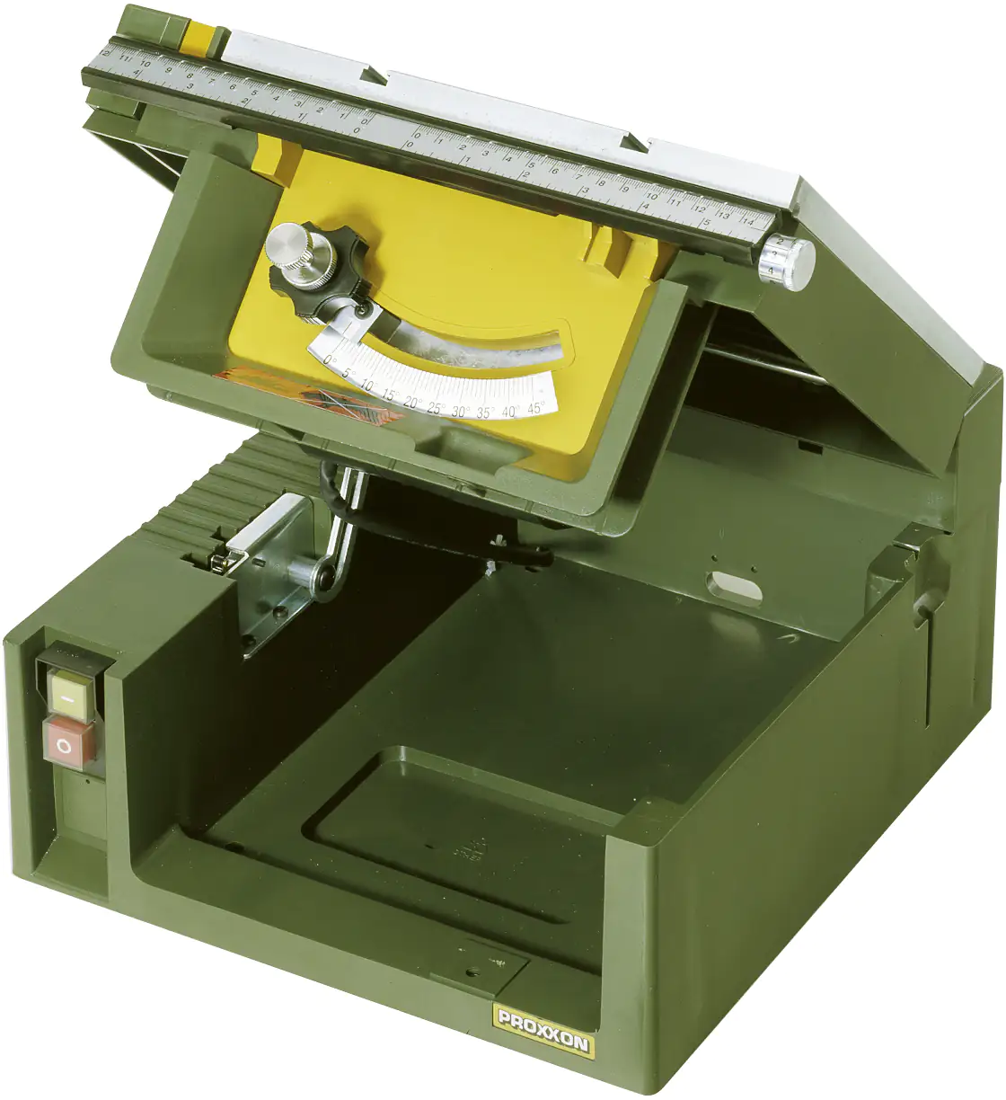 Proxxon Feinschnitt Tischkreissäge 200 W Schnitttiefe 1-22 mm verstellbar