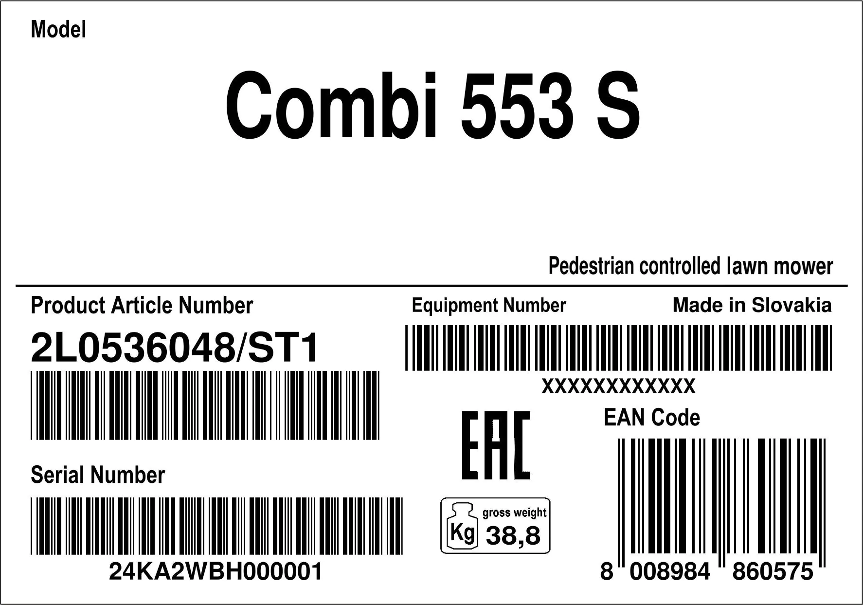 Stiga Benzin Rasenmäher Combi 553 S, 2,6 kW, 51 cm Schnittbreite