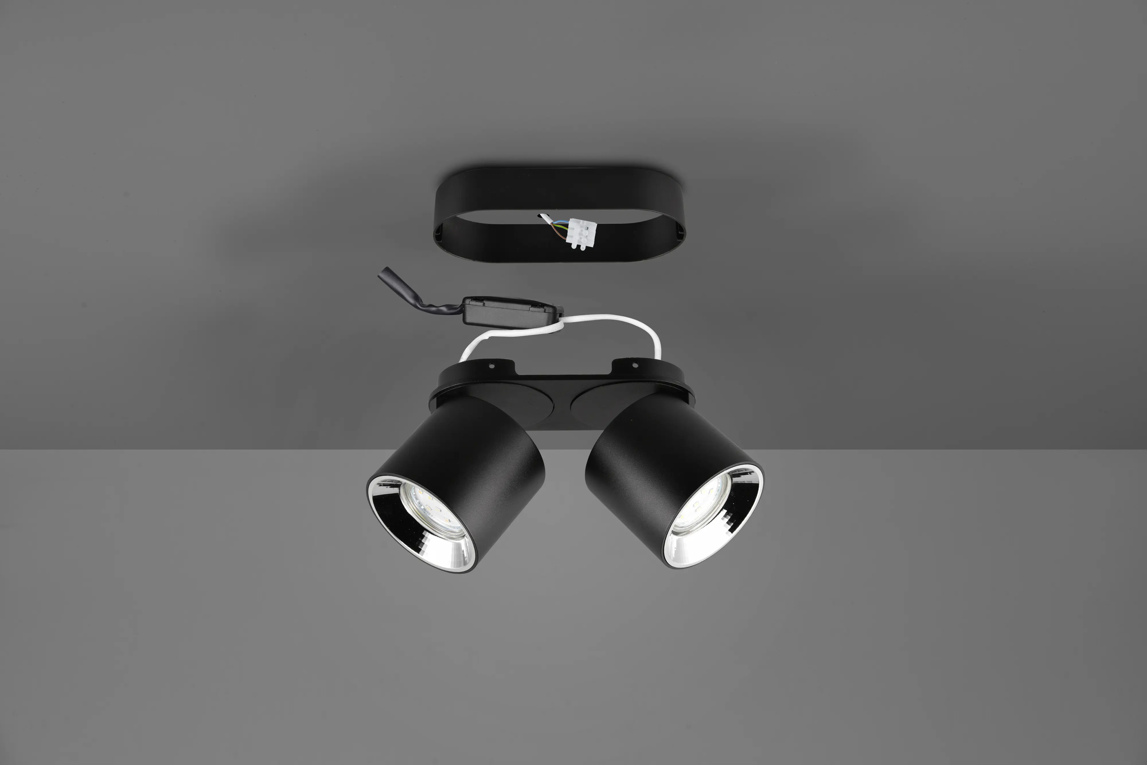 Trio Leuchte 2er Spot Guayana schwarz 