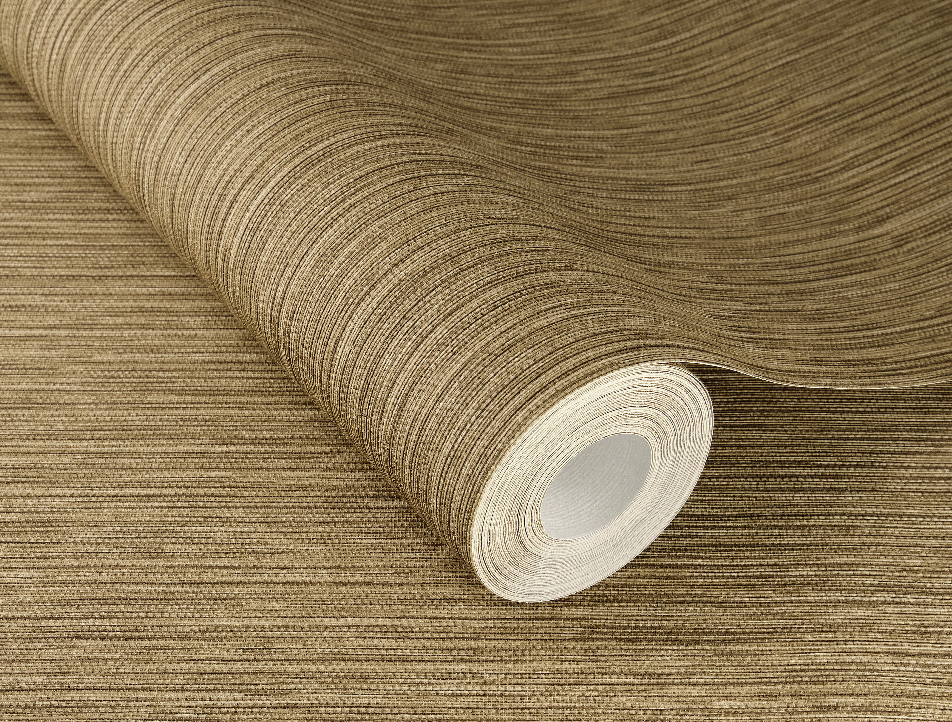 Rasch Vliestapete 537734 Braun-Cognac Uni 10,05 m x 0,53 m