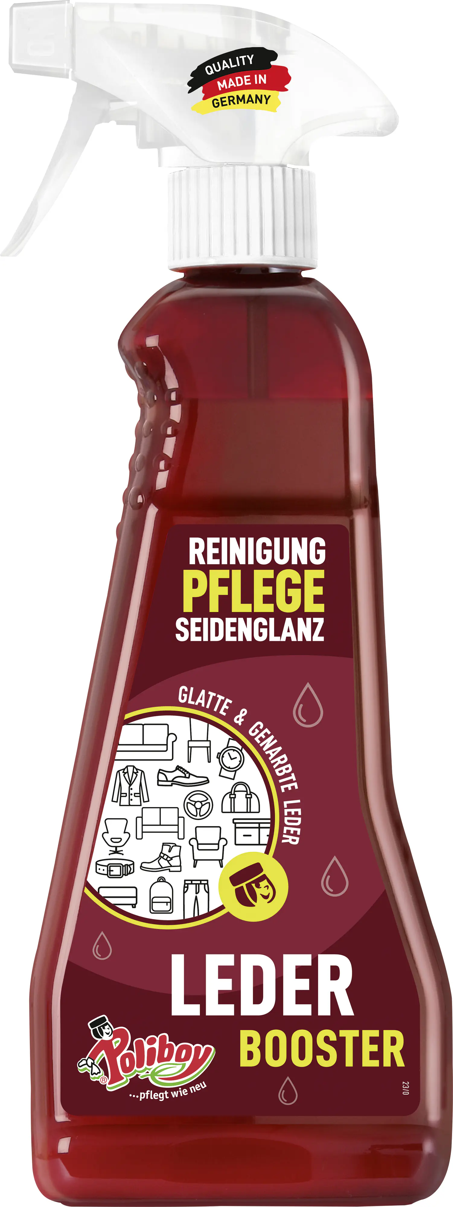 Poliboy Lederpflege und Reiniger Booster 375 ml 