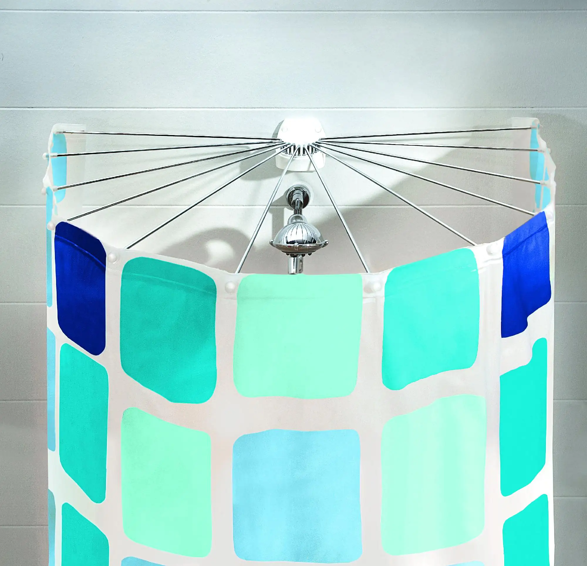 Kleine Wolke Duschvorhang-Kabine Big Spider ohne Duschvorhang Big Spider, weiß, 94 x 71 cm