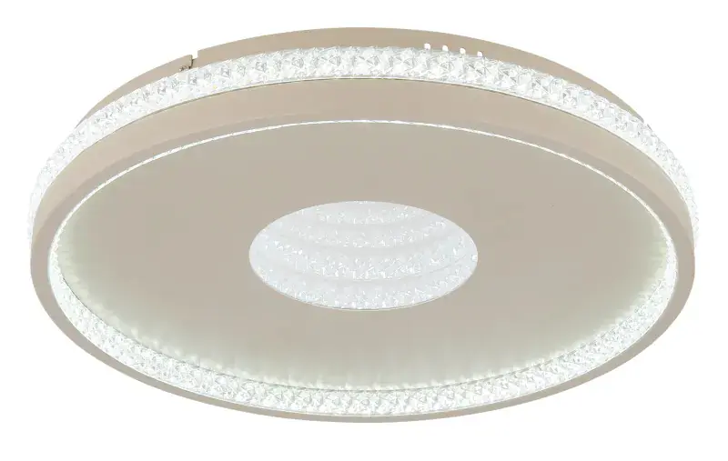 Globo Deckenleuchte Shirley Ø 41 x 6,5 cm sand matt CCT