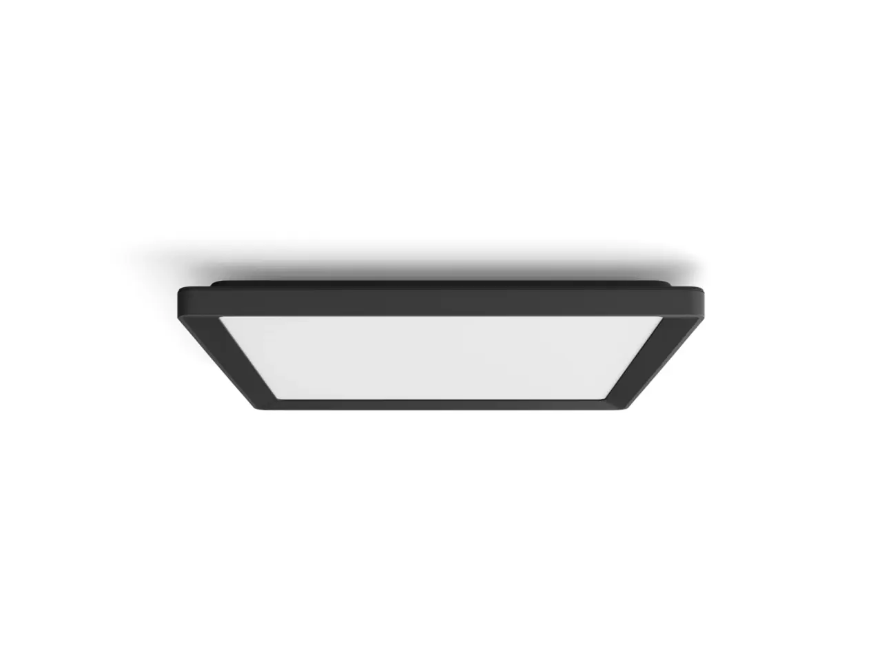 Philips Hue LED Deckenleuchte Tento + Bridge eckig schwarz 39,5 x 39,5 cm warmweiß-kaltweiß Philips Hue LED Deckenleuchte Tento + Bridge eckig schwarz 39,5 x 39,5 cm warmweiß-kaltweiß