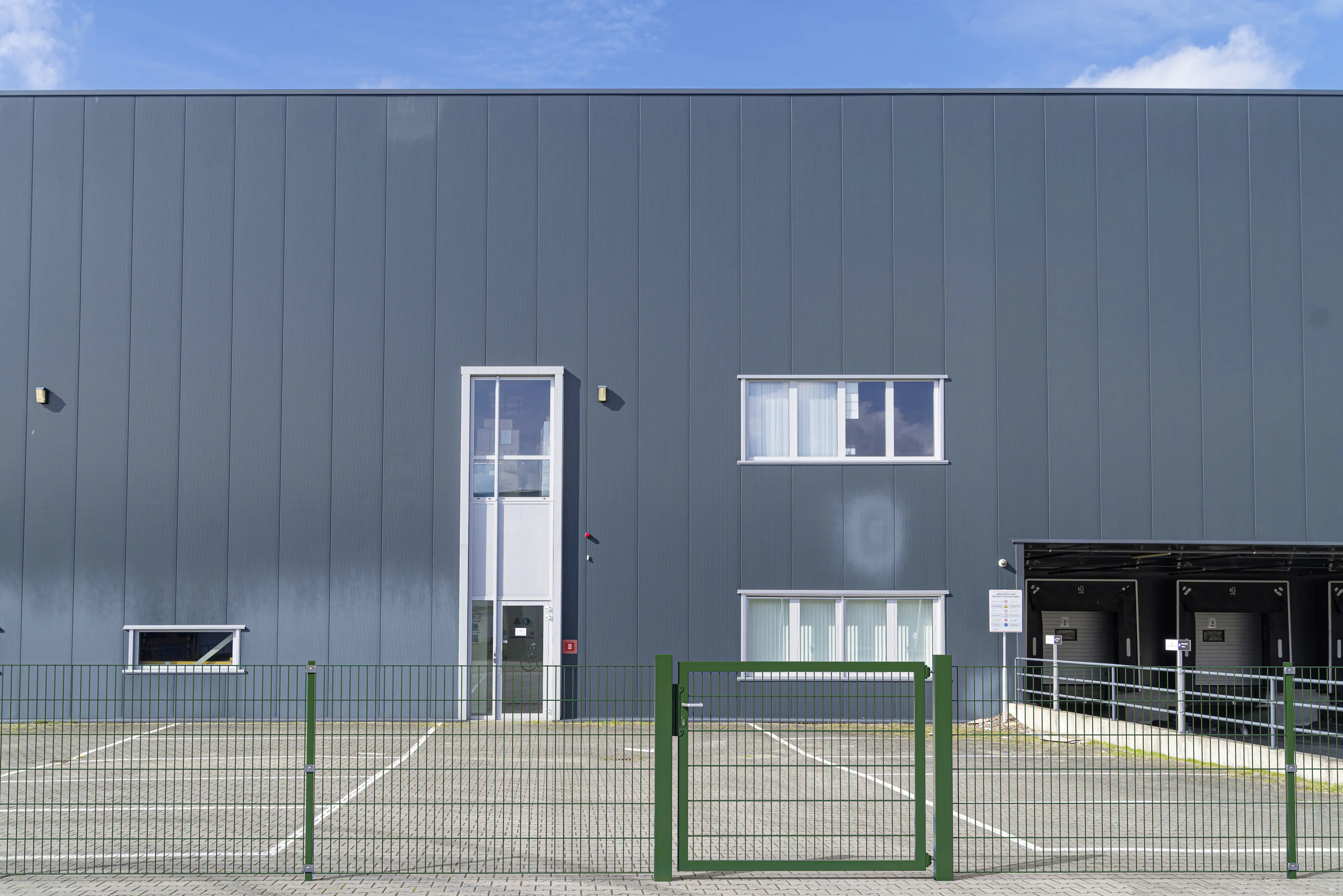 Alberts Einzeltor Flexo Plus grün 150 x 180 cm