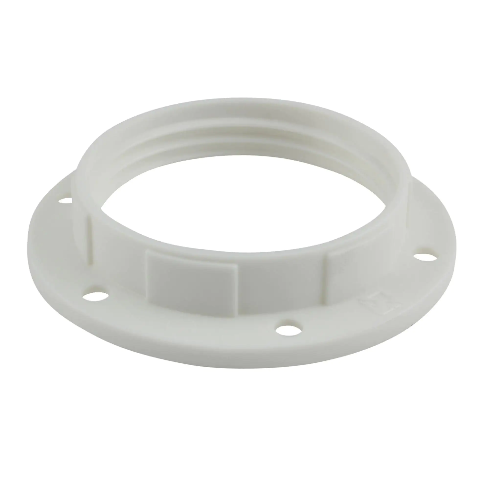 Schraubring E 27, weiß, 2er Pack