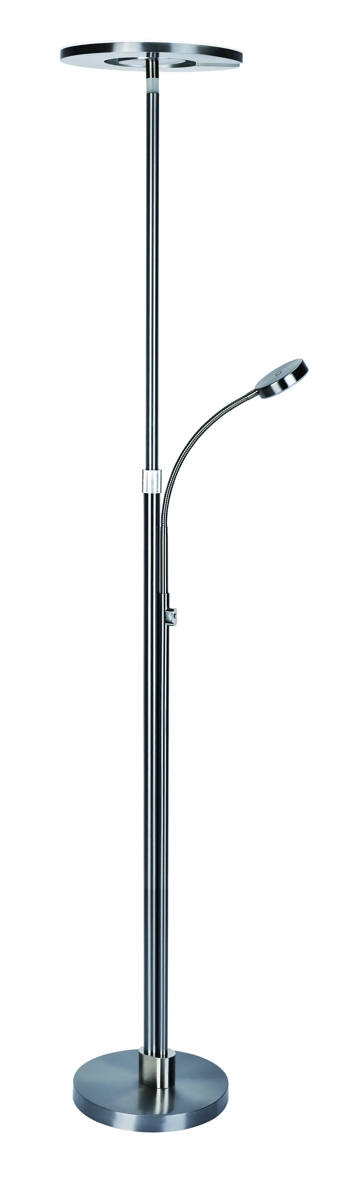 MeLiTec LED Deckenfluter Kiruna mit Lesearm