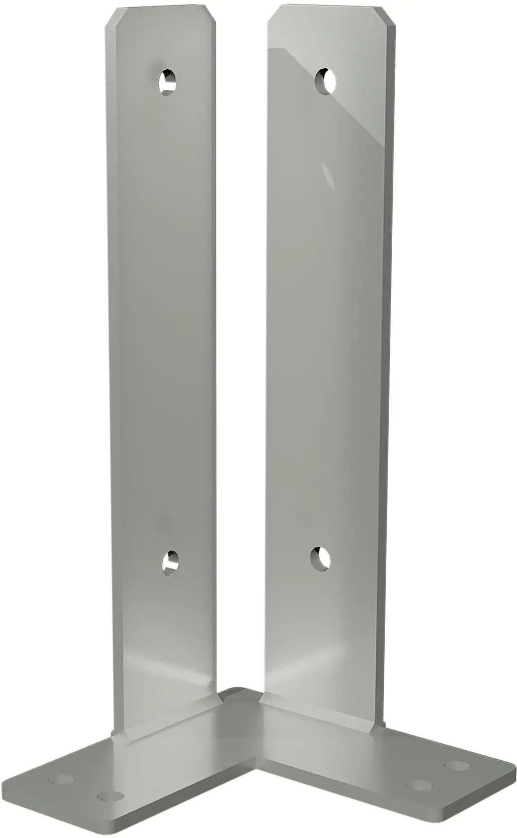 Plus Eck Pfostenfuss Fundamentsmontage 9x9x30 cm Plus Eck Pfostenfuss Fundamentsmontage 9x9x30 cm