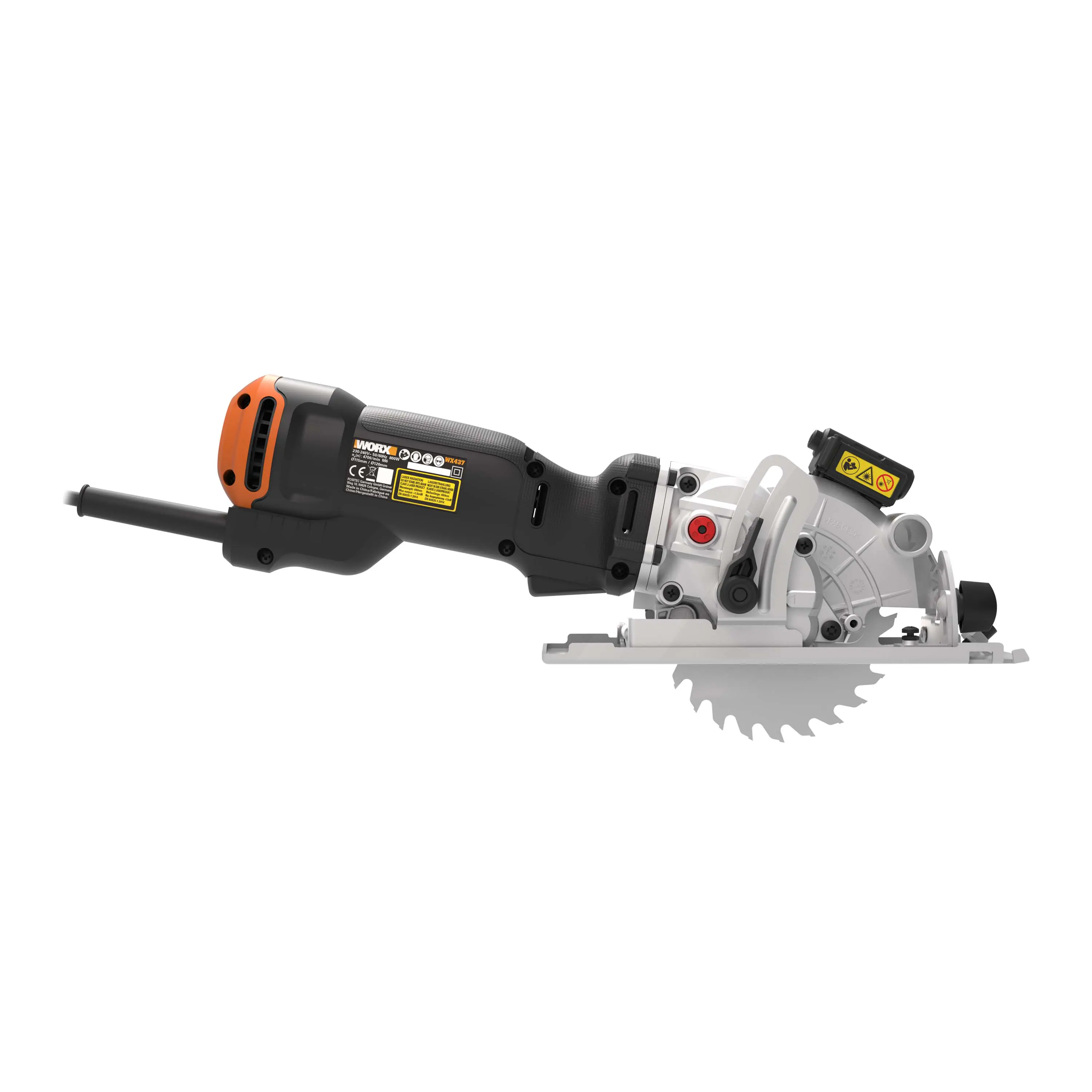 Worx Kompakt-Handkreissäge WX437 800 W