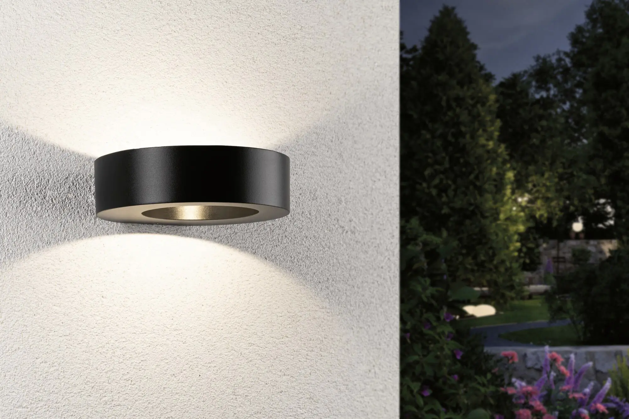 Paulmann LED Außen-Wandleuchte Renga anthrazit 18,1 x 5 cm warmweiß Paulmann LED Außen-Wandleuchte Renga anthrazit 18,1 x 5 cm warmweiß