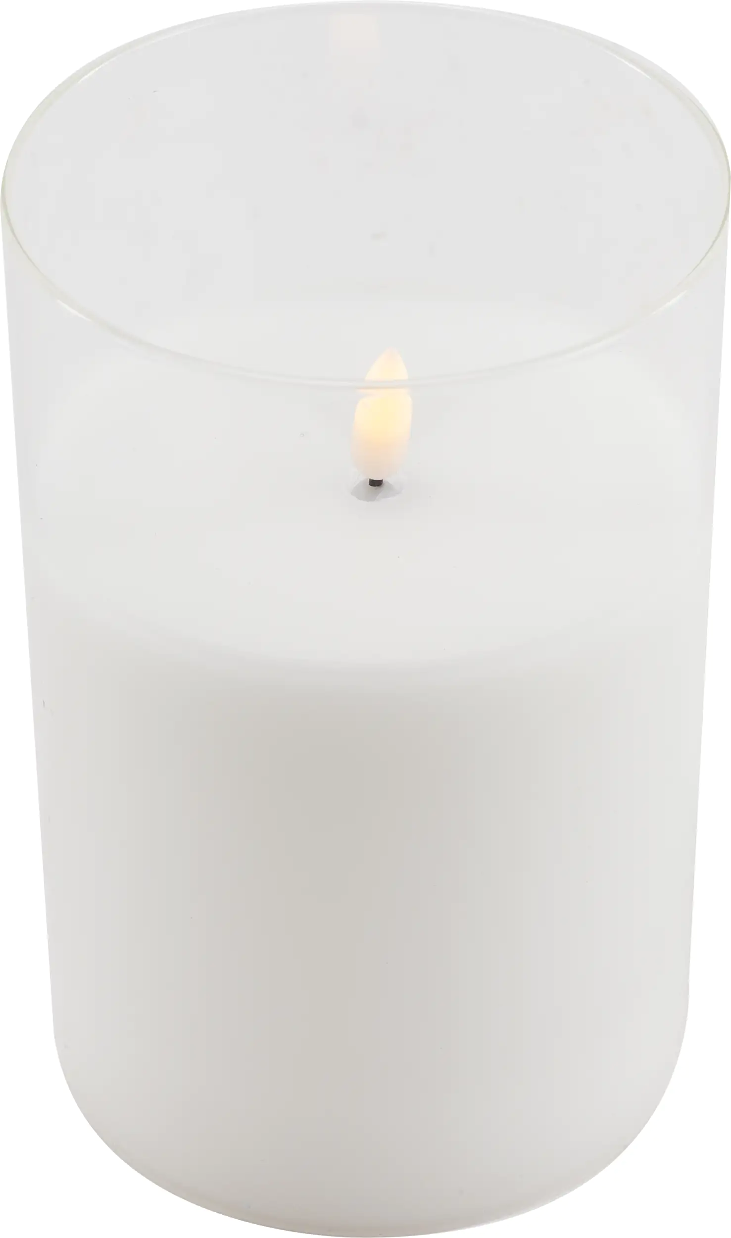 Kaemingk LED Kerze Wachs Indoor 15 cm klar