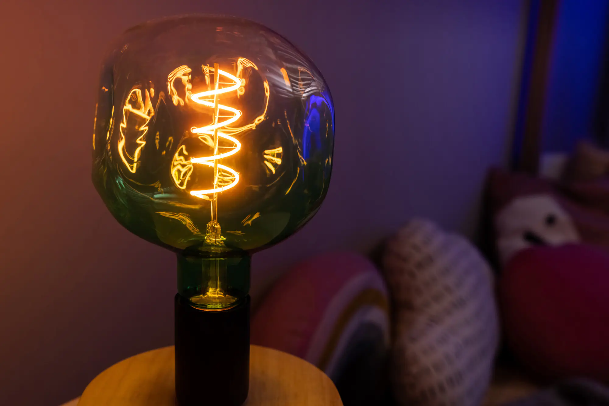 Ledvance LED Leuchtmittel Vintage 1906 ET124 E27 4,5 W dimmbar grün