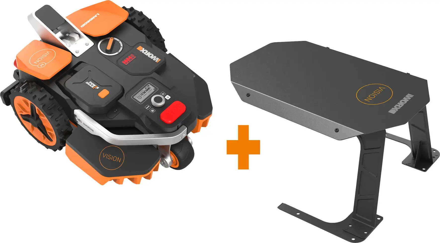 Worx Mähroboter Vision M600 18 cm Schnittbreite inkl. Akku und Garage