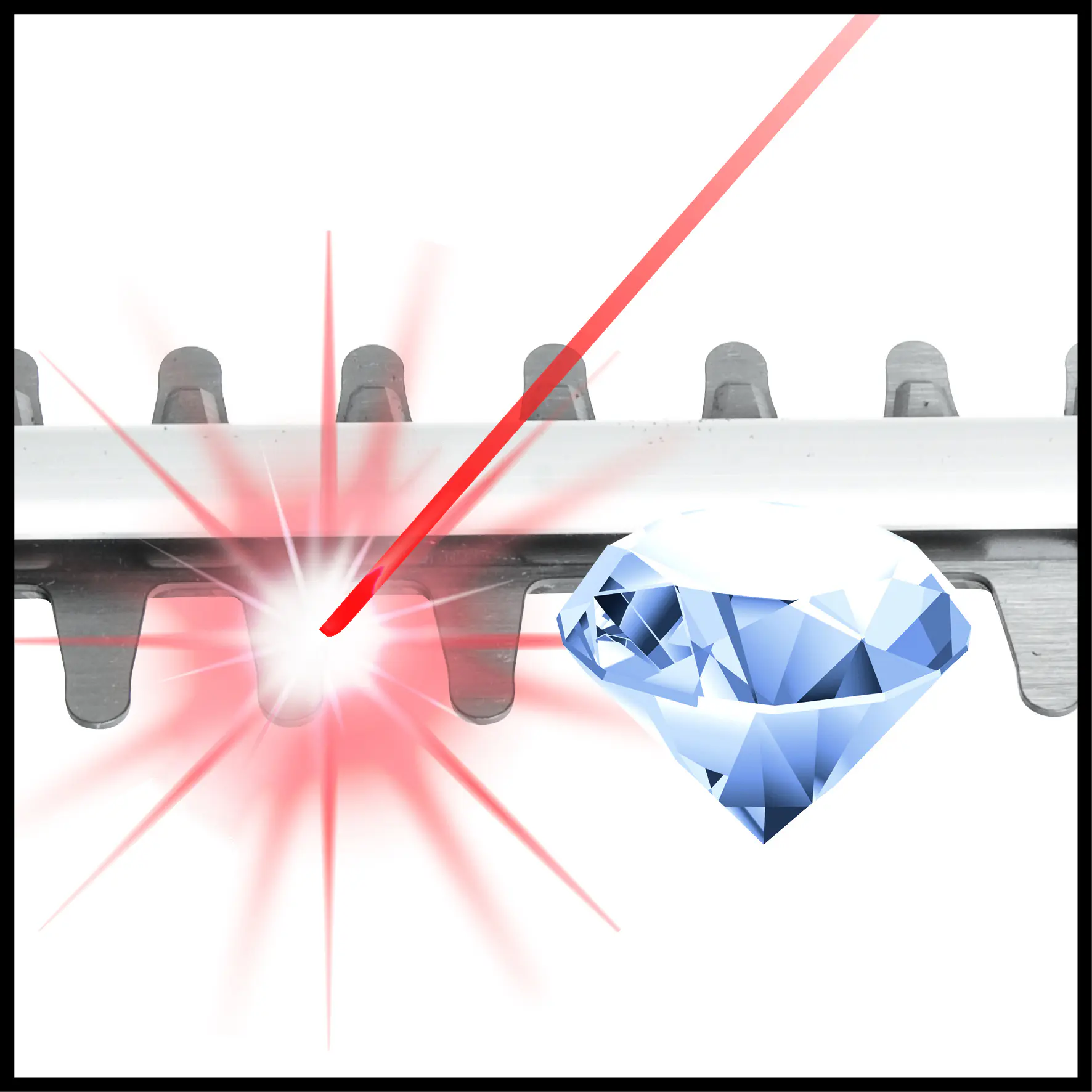 Einhell Akku-Heckenschere GC-CH 1855 55 cm Schnittlänge mit 1 x 2,5 Ah Akku