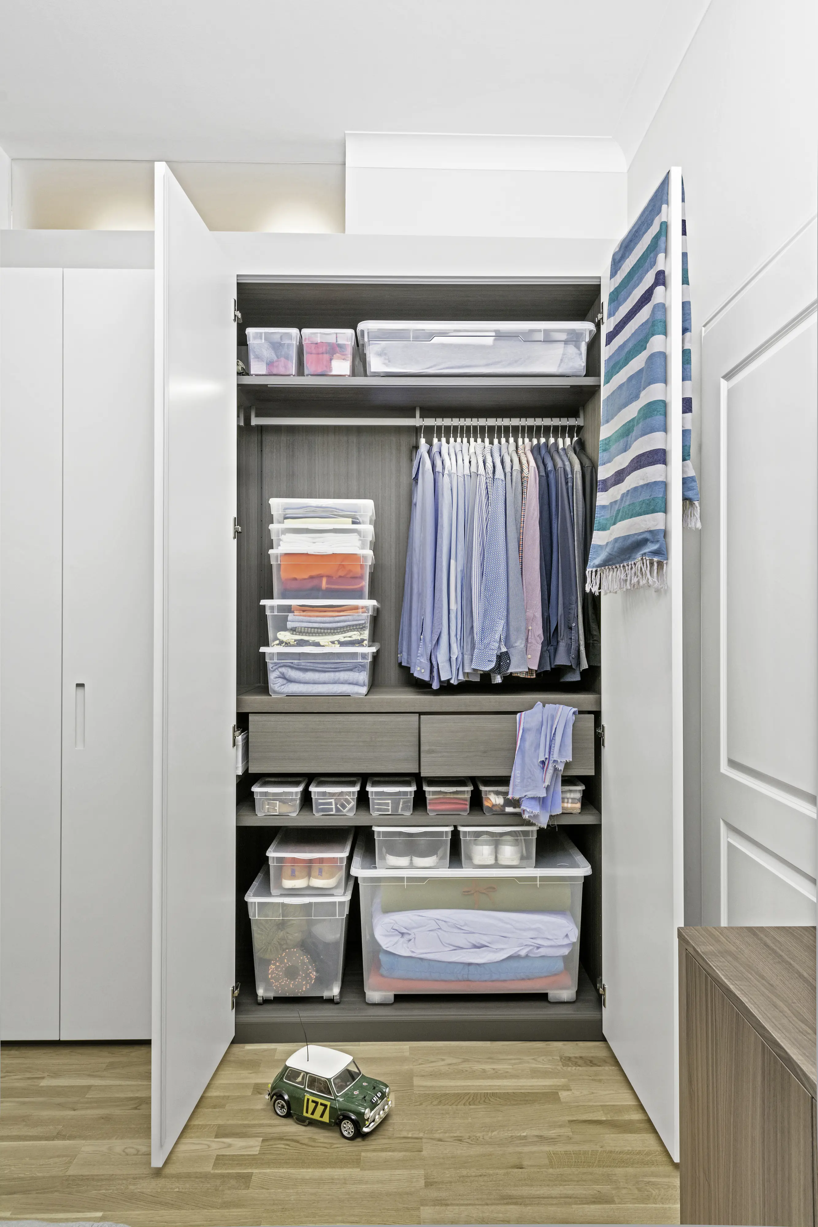 Rotho Aufbewahrungsbox Clear small inkl. Deckel 2 L transparent