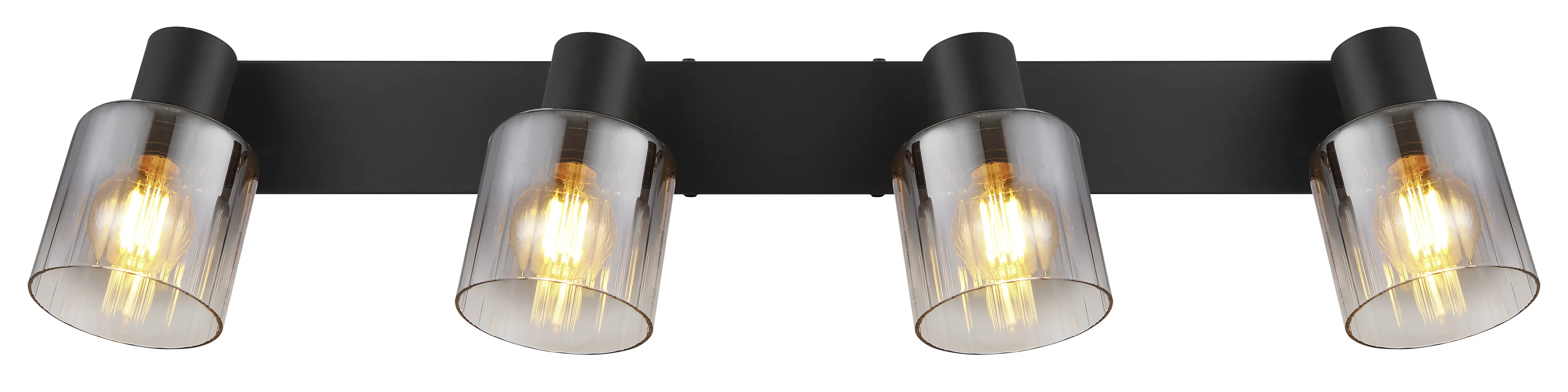 Globo Deckenstrahler Jack 56 x 8 x 13,5 cm (L x B x H) schwarz matt