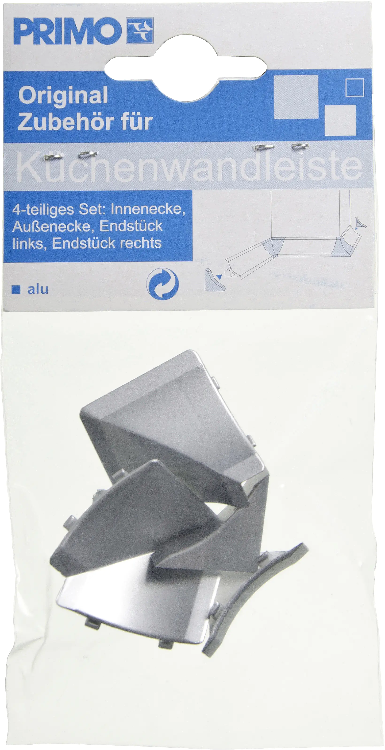 4260027234147_998929 Primo Zubehörset für Wandanschlußleiste alu