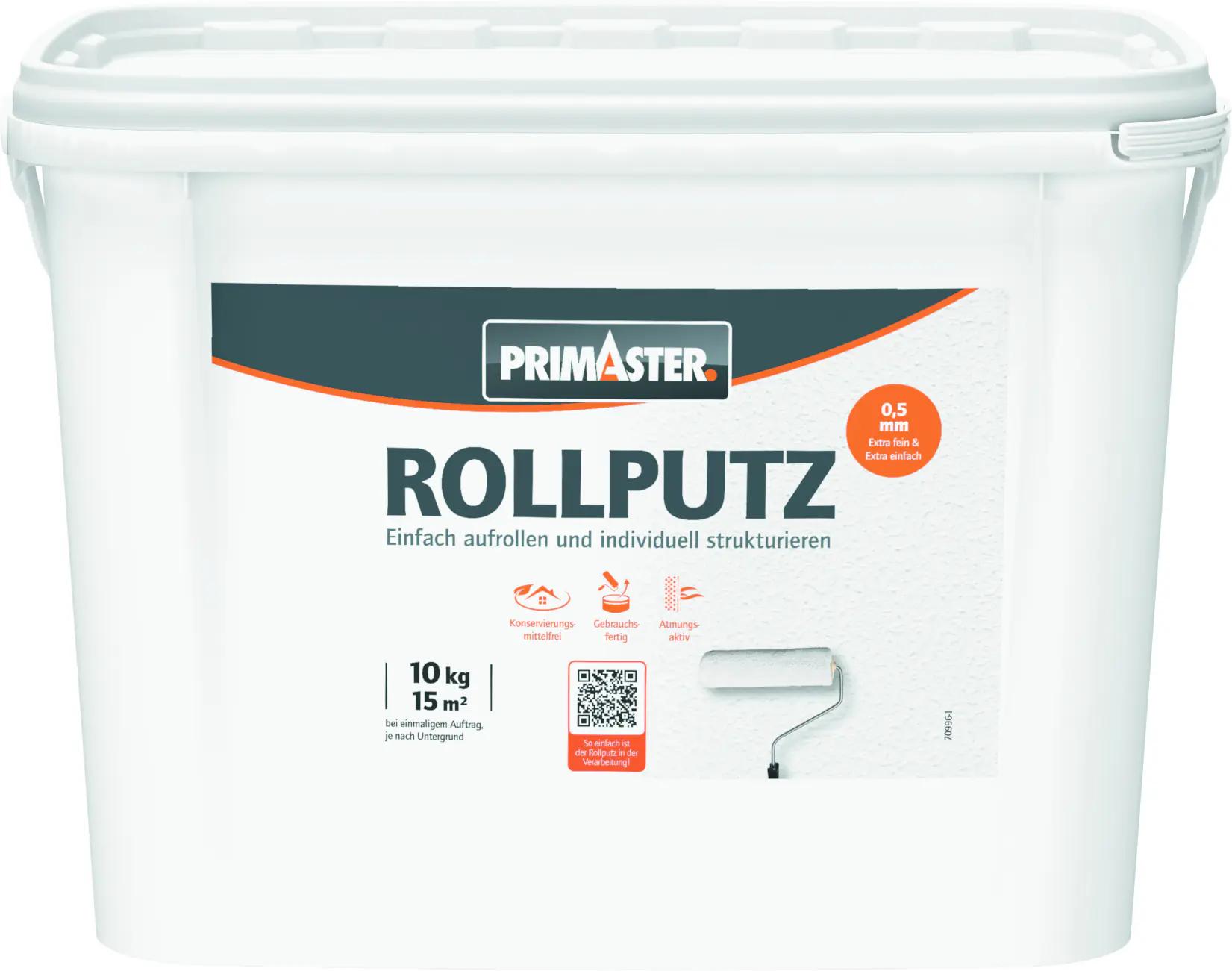 Primaster Rollputz 10 kg weiß Primaster Rollputz 10 kg weiß