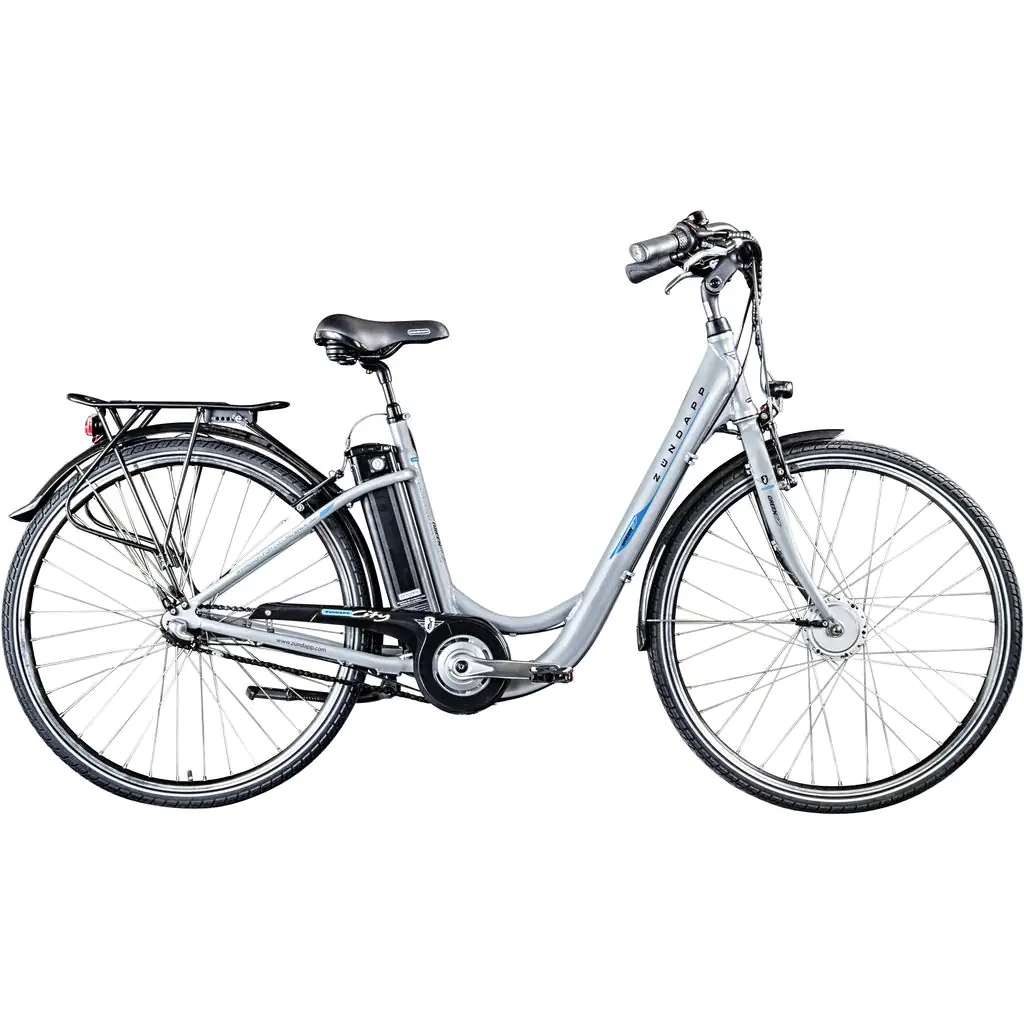 Zündapp E-Bike City Green 2.7 28 Zoll 3-Gang 374 Wh grau