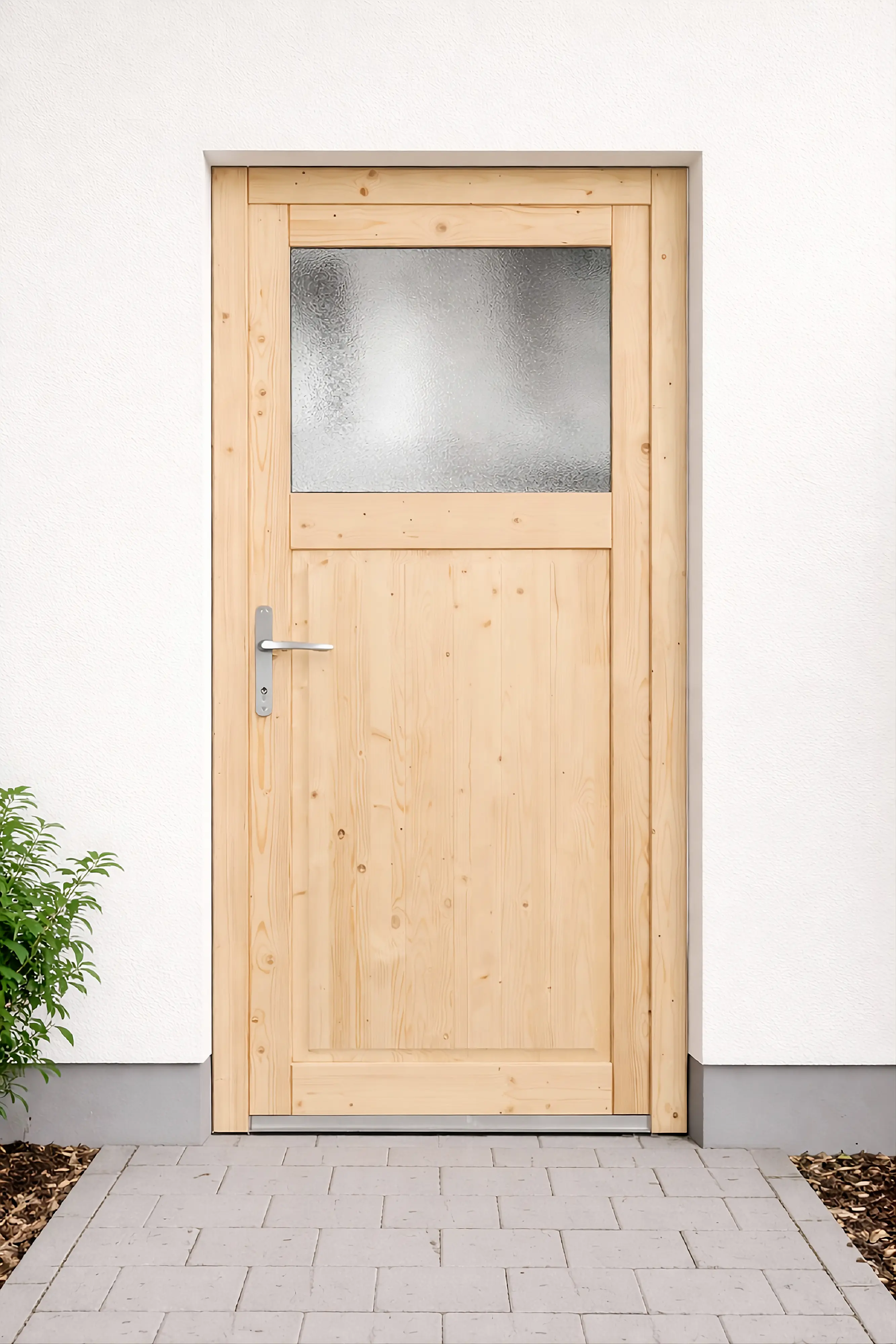 Panto Nebeneingangstür Holz 501 88 x 198 cm DIN links