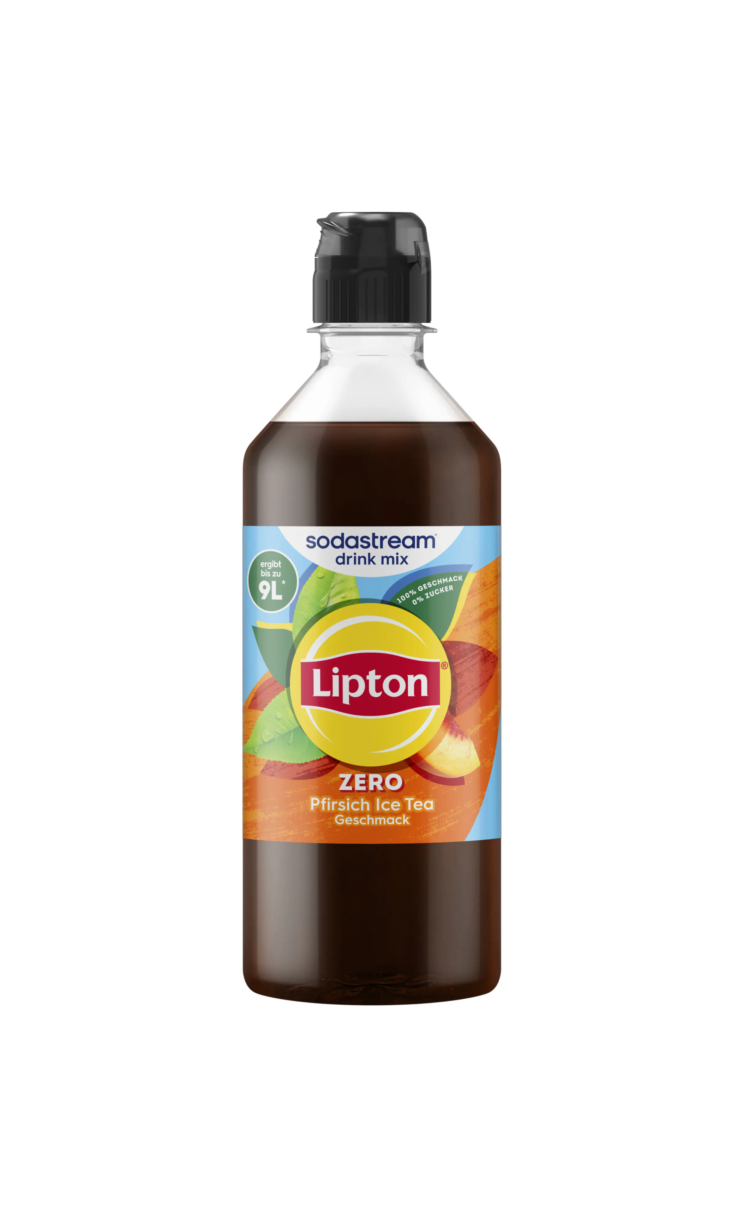 Sodastream Drink Mix Sirup Lipton Ice Tea Pfirsich Zero 440 ml