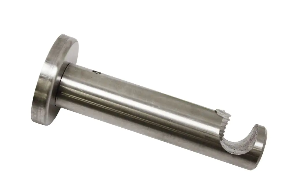 Gardinia Träger New York offen edelstahl-optik, Ø 12 mm