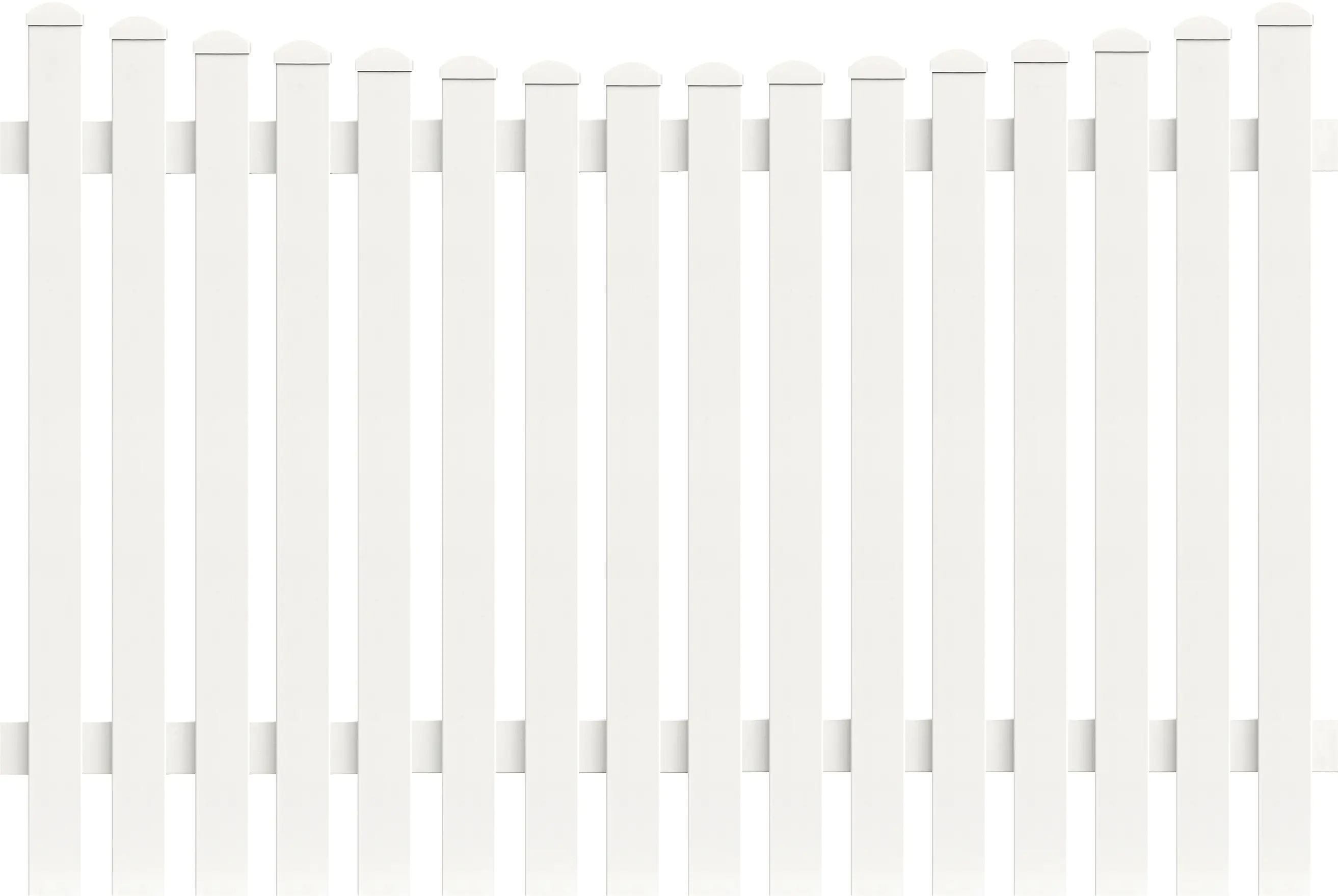 KM Zaun Zaunfeld Meran Unterbogen 181,3 x 180 cm, weiß