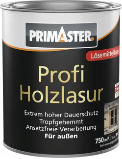 Primaster Profi Holzlasur 750 ml teak