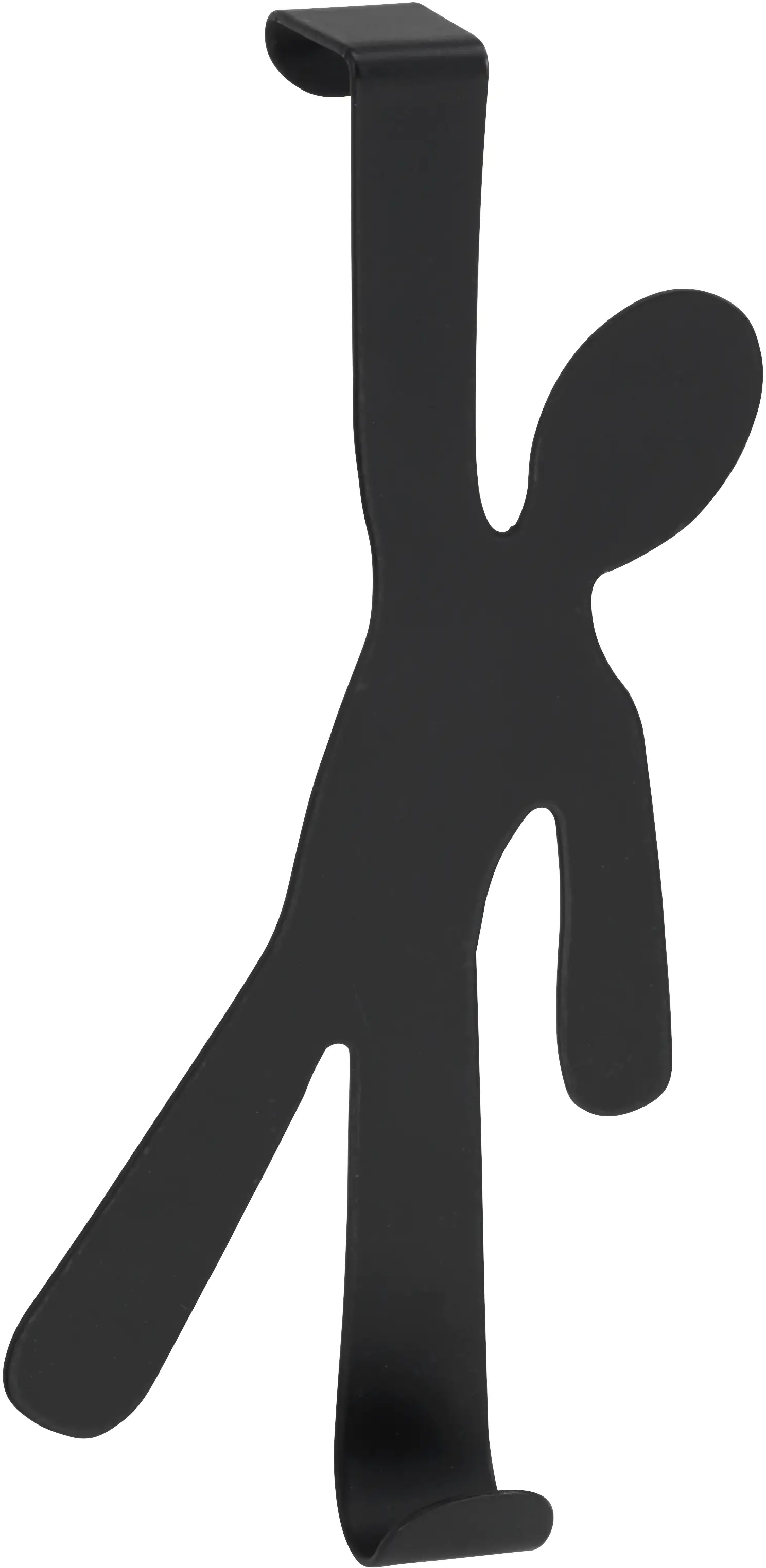 Wenko Türhaken Boy Stahl, schwarz