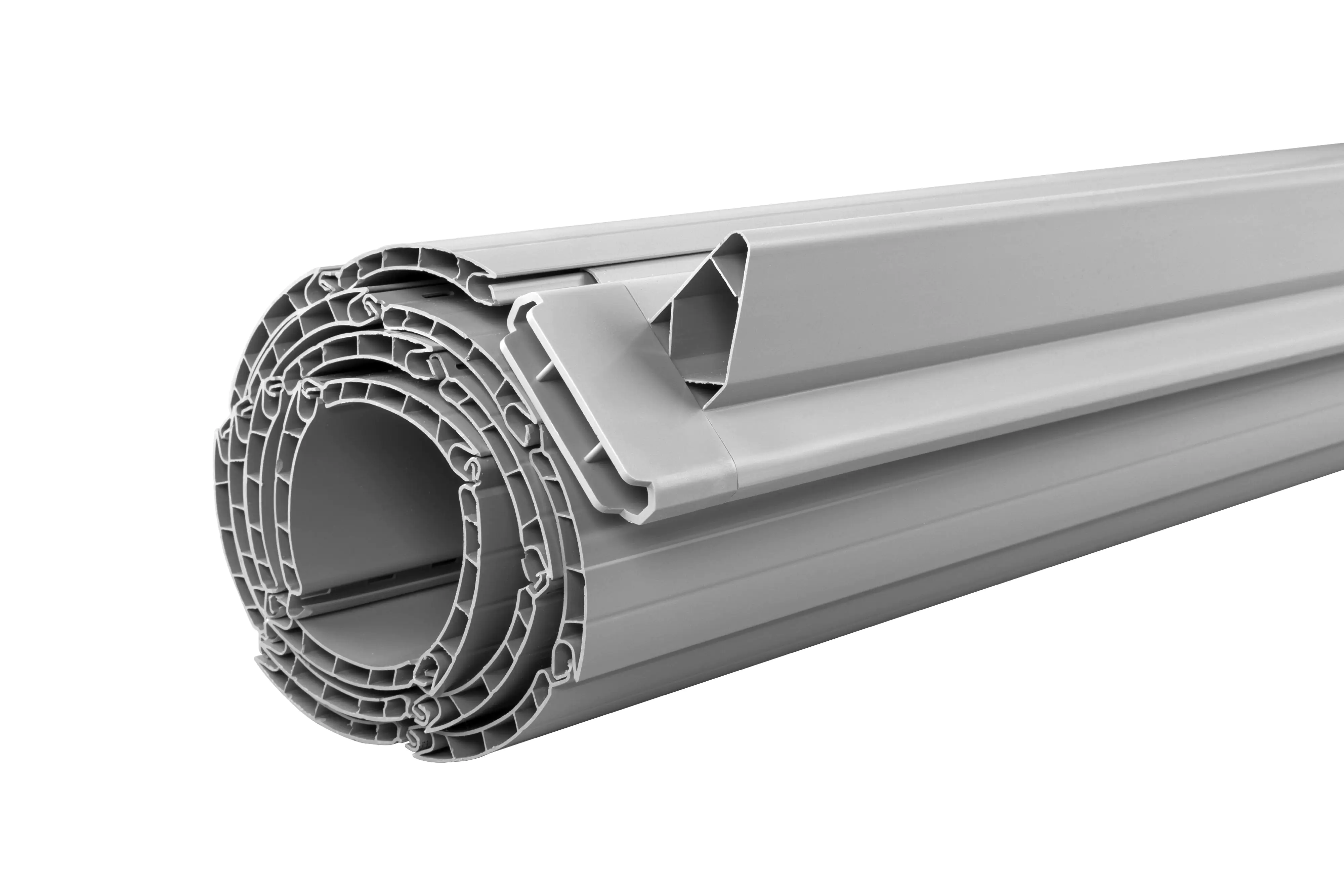 Schellenberg Rollladenpanzer komplett Set für System Maxi 120 x 140 cm grau