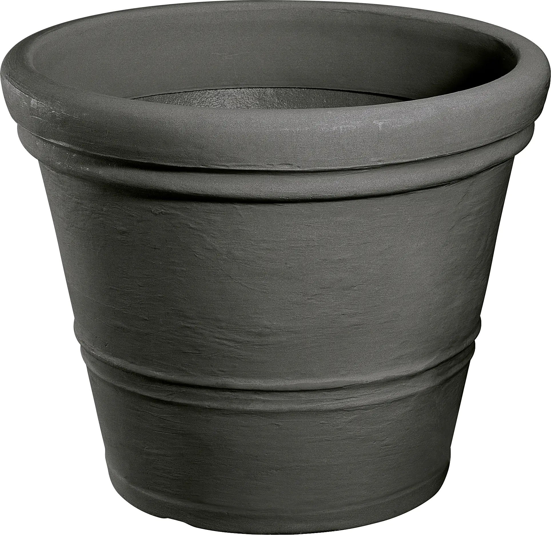 Geli Pflanztopf Milano Ø 50 x 42,5 cm anthrazit Geli Pflanztopf Milano Ø 50 x 42,5 cm anthrazit