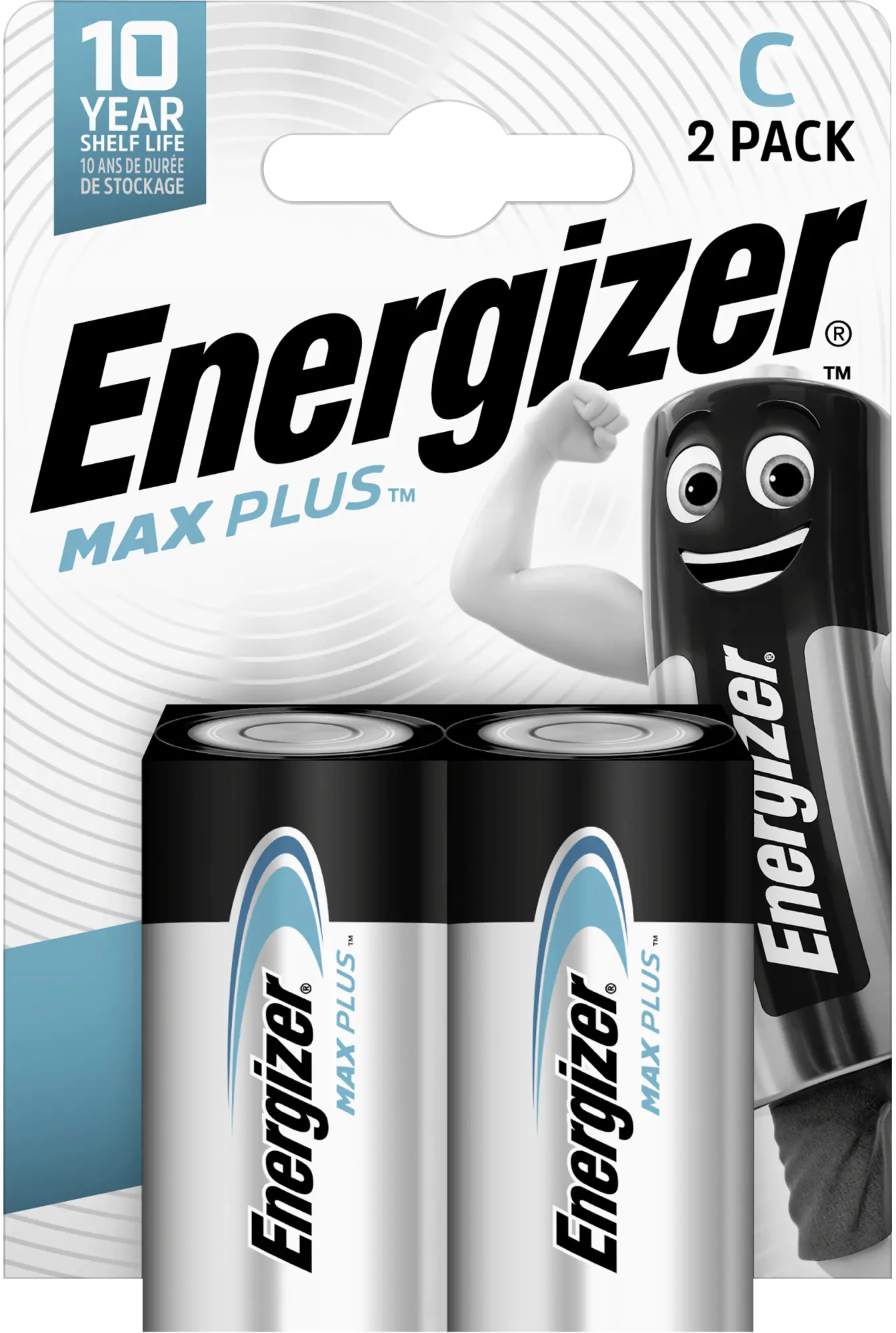 Energizer Max Plus Alkaline Baby C 1,5 V, 2er Pack Energizer Max Plus Alkaline Baby C 1,5 V, 2er Pack