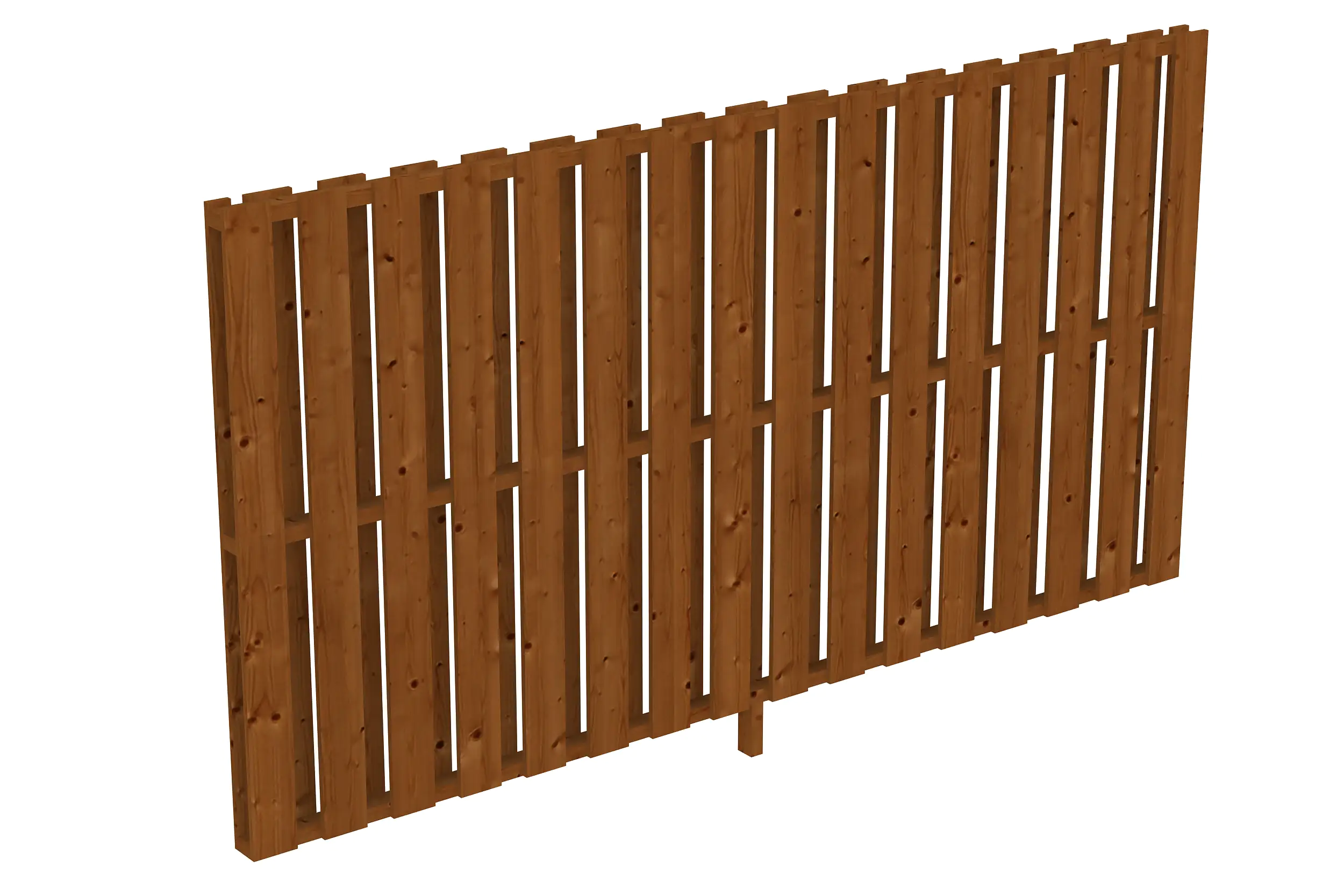 SKAN HOLZ Seitenwand Deckelschalung 305 x 160 cm Douglasie