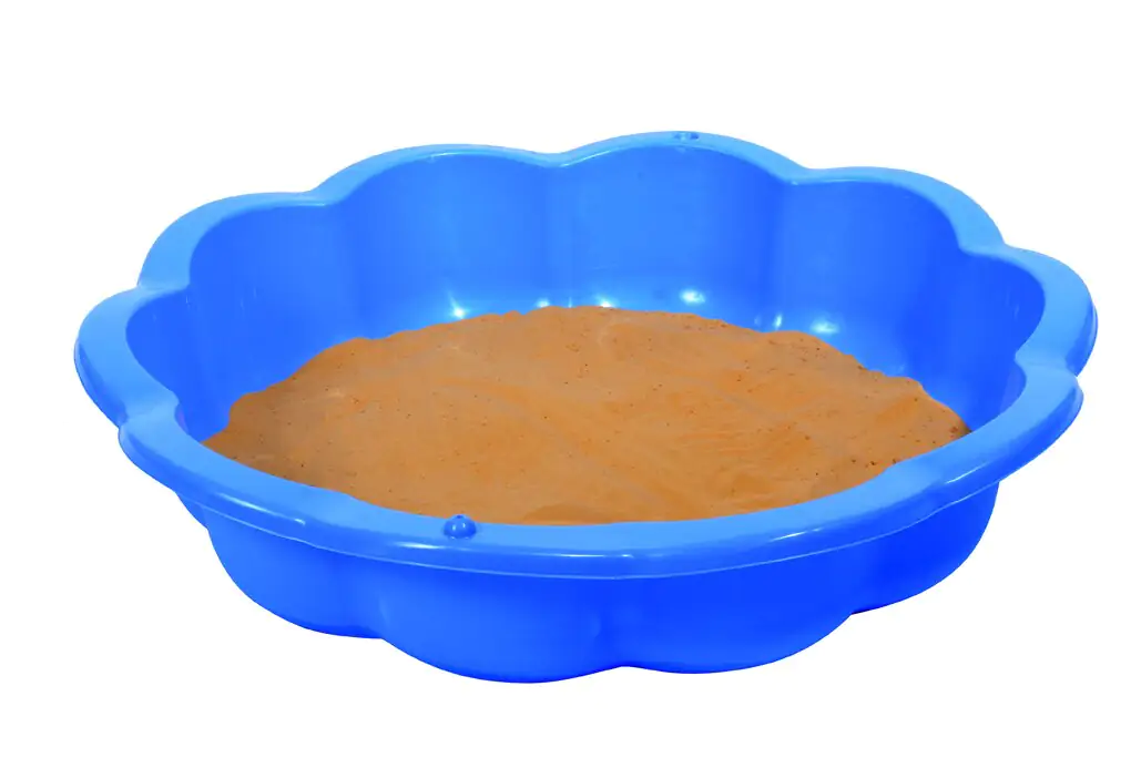 Sand- und Wassermuschel blau 2 teilig 94 x 91,5 x 21 cm Sand- und Wassermuschel blau 2 teilig 94 x 91,5 x 21 cm