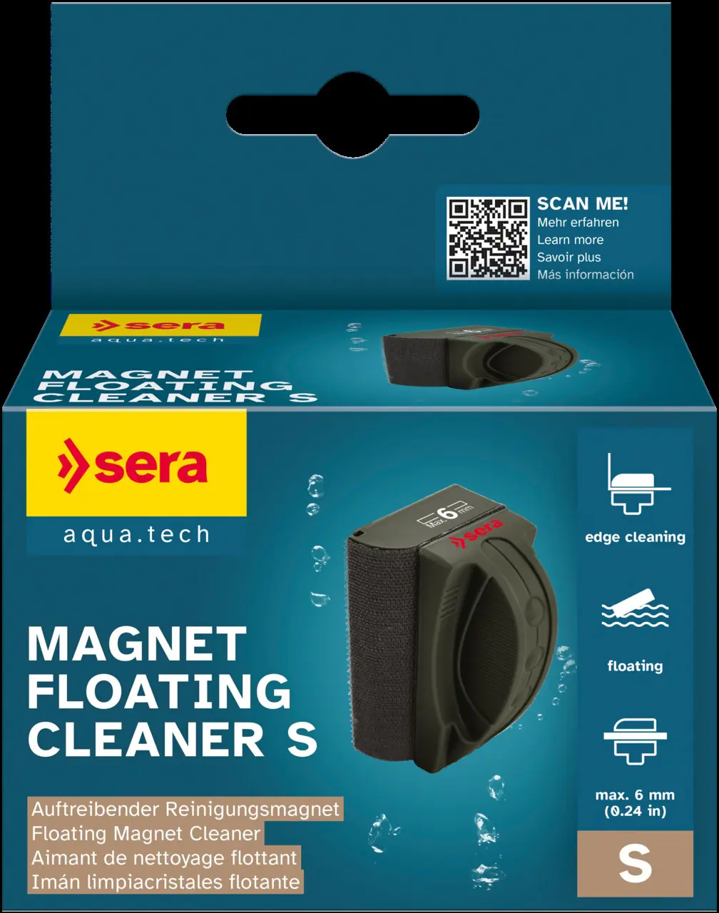 Sera Aquariumzubehör Reinigungsmagnet Magnet Cleaner S 6 mm