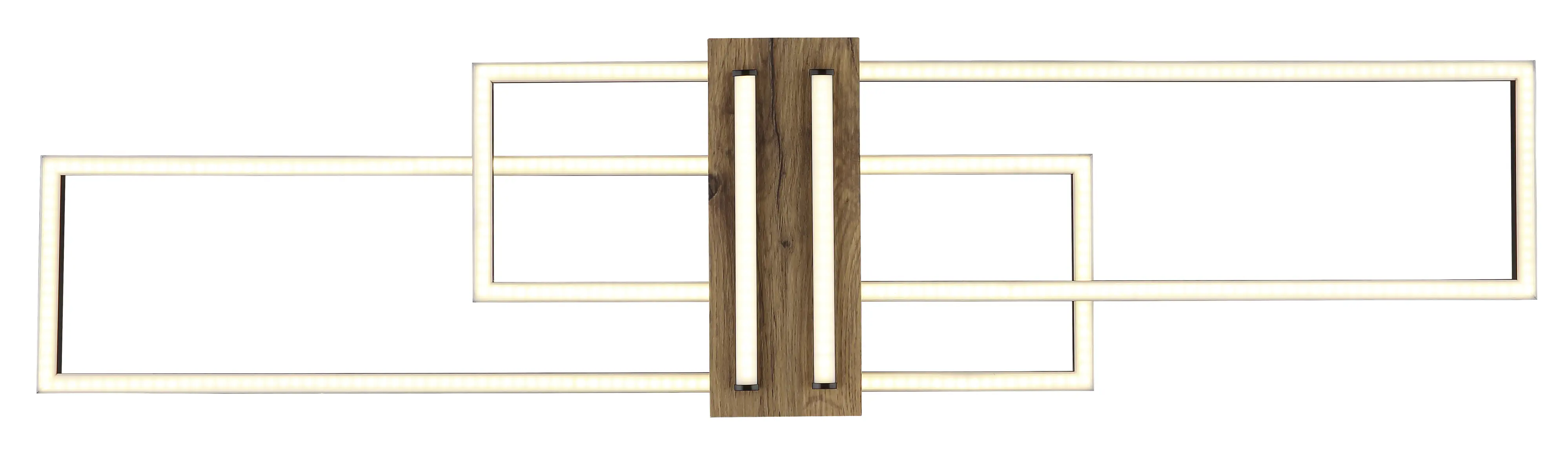 Globo Deckenleuchte Dakari 100 x 25 x 9,7 cm L x B x H schwarz