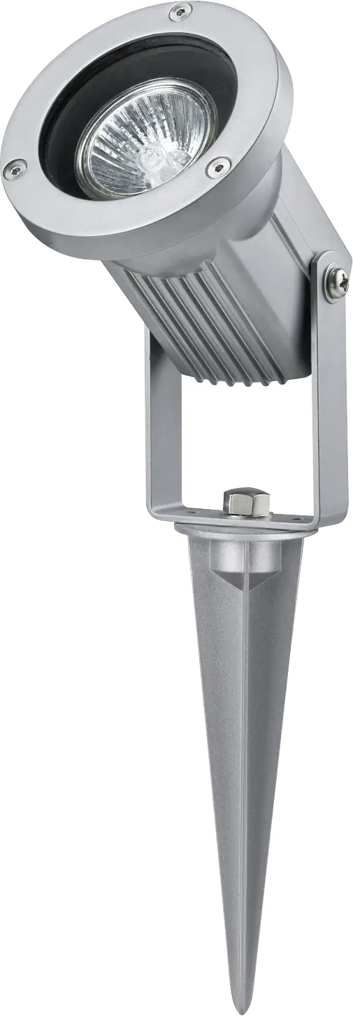 Paulmann Lichtspieß Garten Spot Light max. 1 x 28W, 230V, GU10 Alu