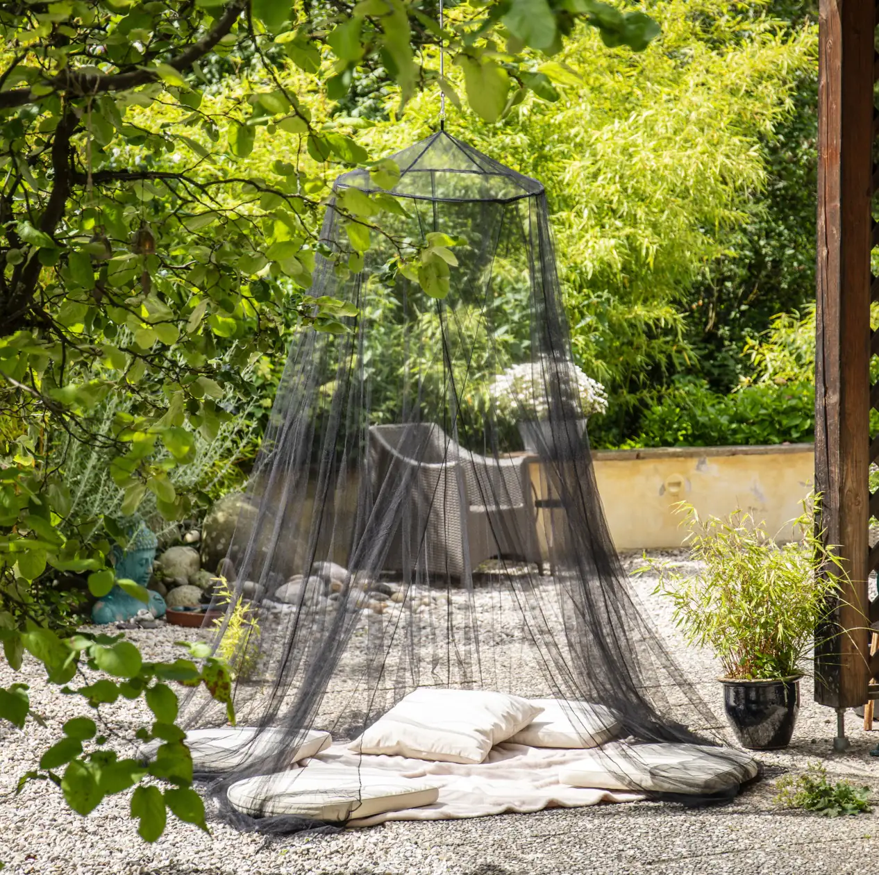 Windhager Moskitonetz 2,5 x 12,5 m anthrazit