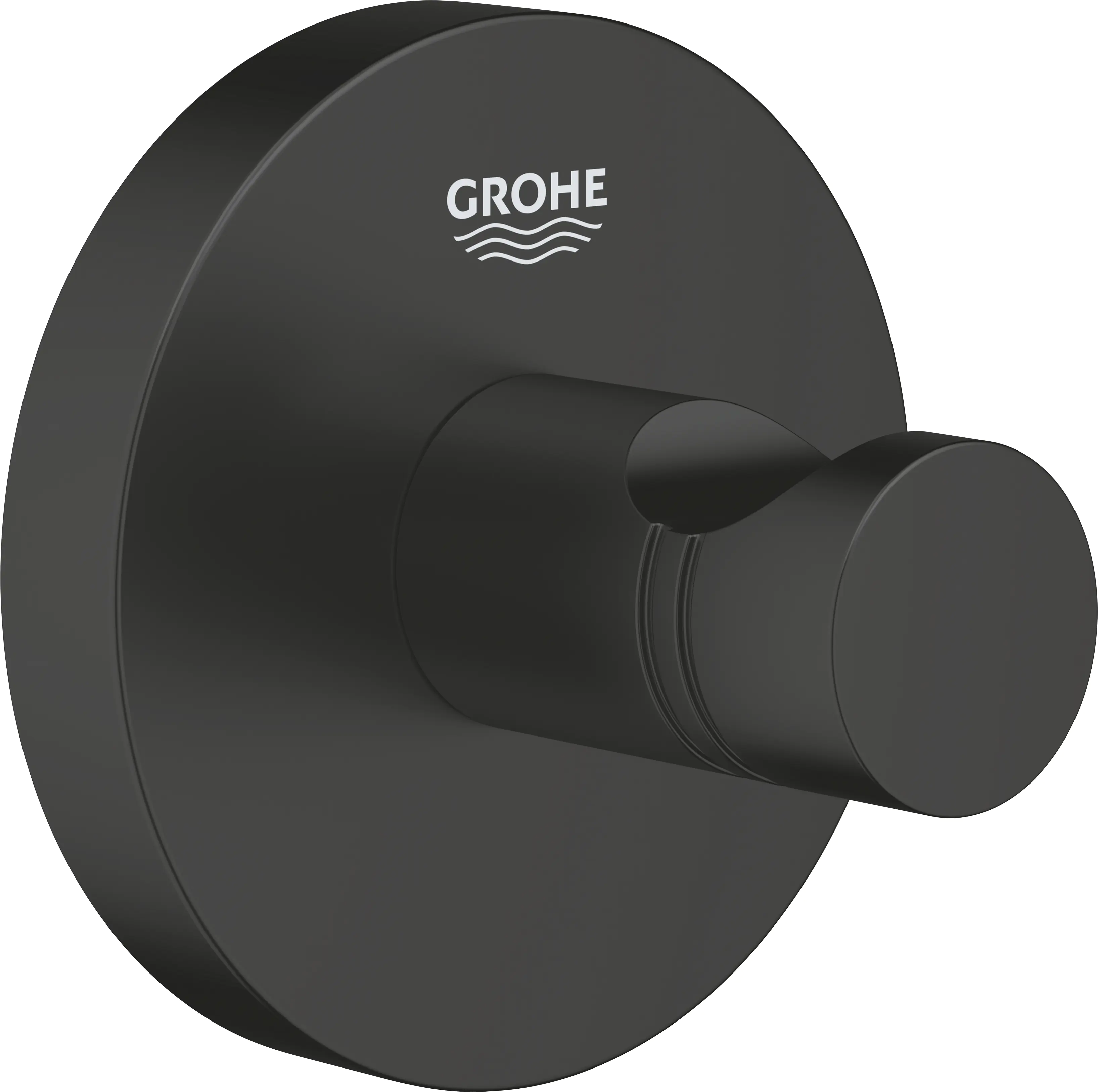 Grohe Start Bademantelhaken matt black klebbar Grohe Start Bademantelhaken matt black klebbar