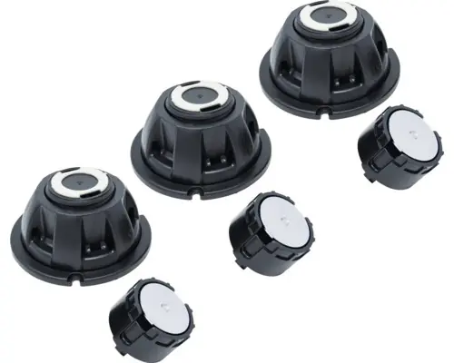 Schulte Unterfußbau für Duschwannen Centrostone + Lineastone 3er-Set 