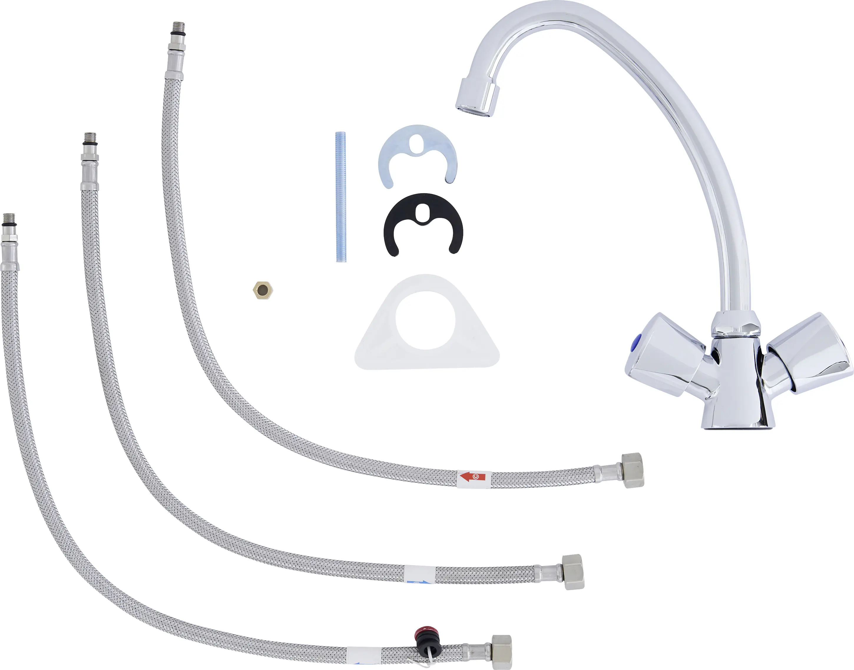 Thermoflow Untertischspeicher-Set UT 5 5 L, mit Armatur