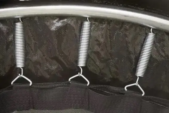 Sportspower Trampolin mit Sicherheitsnetz und Leiter anthrazit Ø 366 cm 