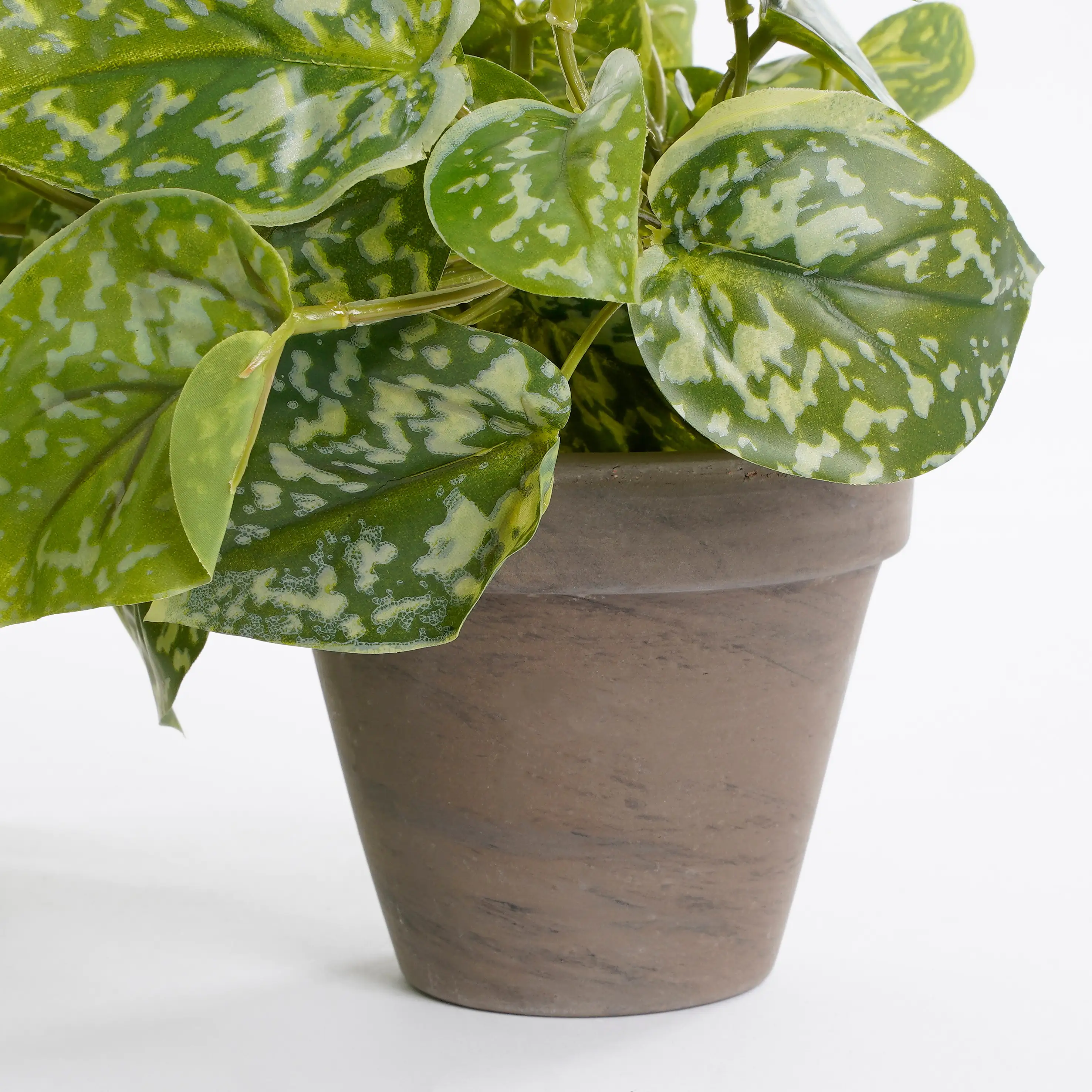 Mica künstlicher Scindapsus grün im Topf 44 x 17 cm