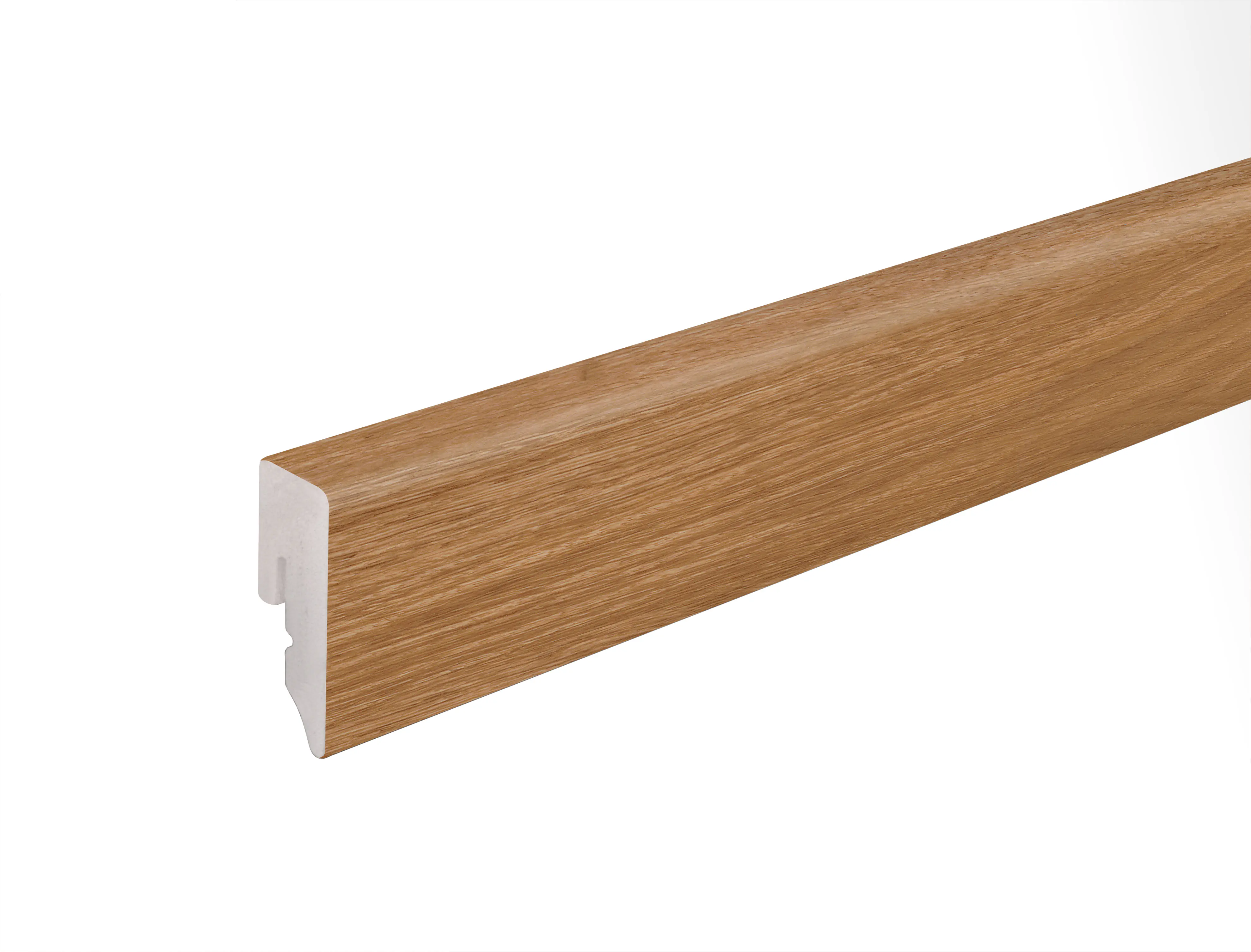 FN Neuhofer Fußleiste 240 cm 38,5 x 15 mm Eiche ambiance foliert